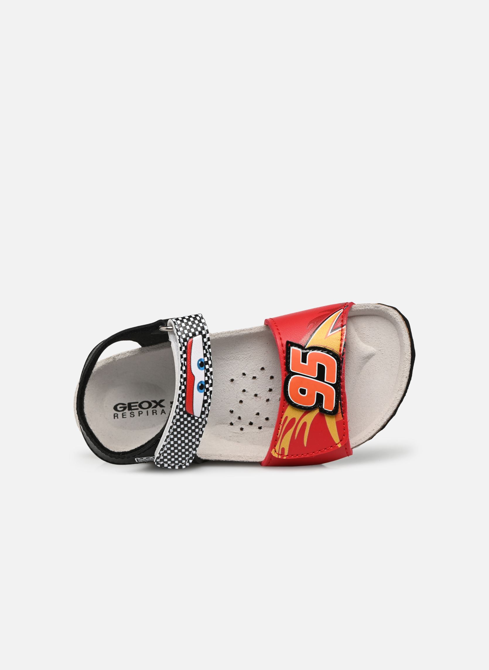 Sandales B Sandal Chalki Boy B152QC garçon rouge Geox Sandales B Sandal Chalki Boy B152QC garçon rouge Red/Black