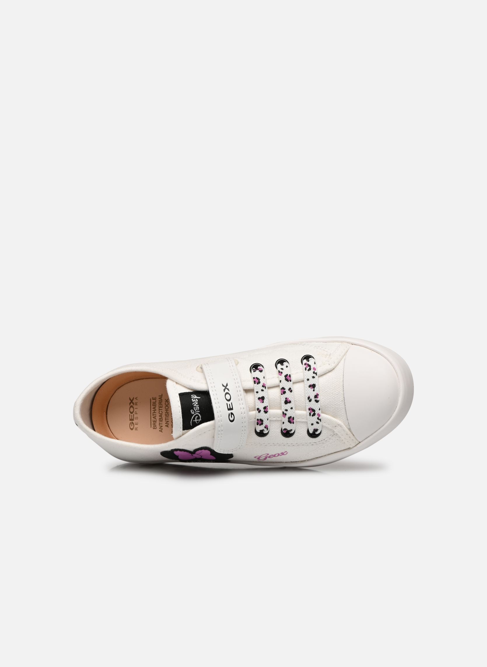 Lage sneakers Jr Ciak Girl J2504D Disney meisjes wit Geox Lage sneakers Jr Ciak Girl J2504D Disney meisjes wit White black