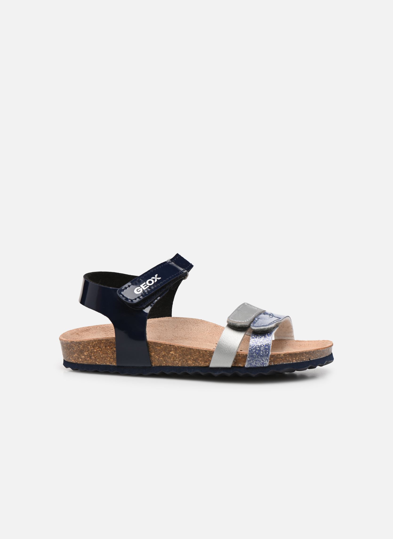 Sandalen J Adriel Girl J258MA mädchen blau Geox Sandalen J Adriel Girl J258MA mädchen blau Navy/silver