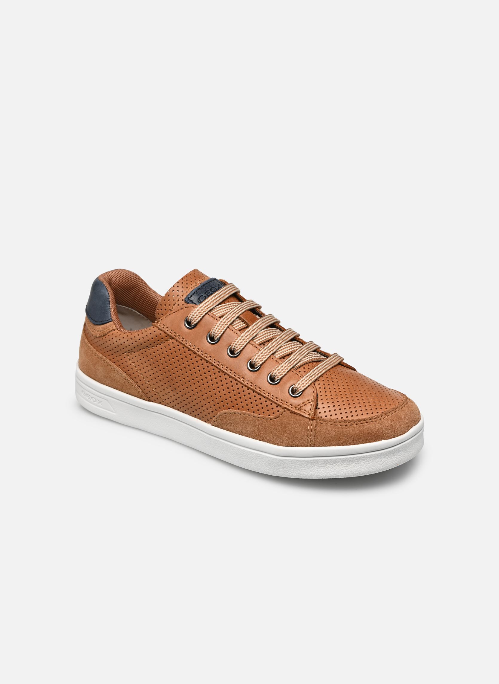 Baskets basses J Djrock Boy J255VB garçon marron Geox Baskets basses J Djrock Boy J255VB garçon marron Cognac/Navy
