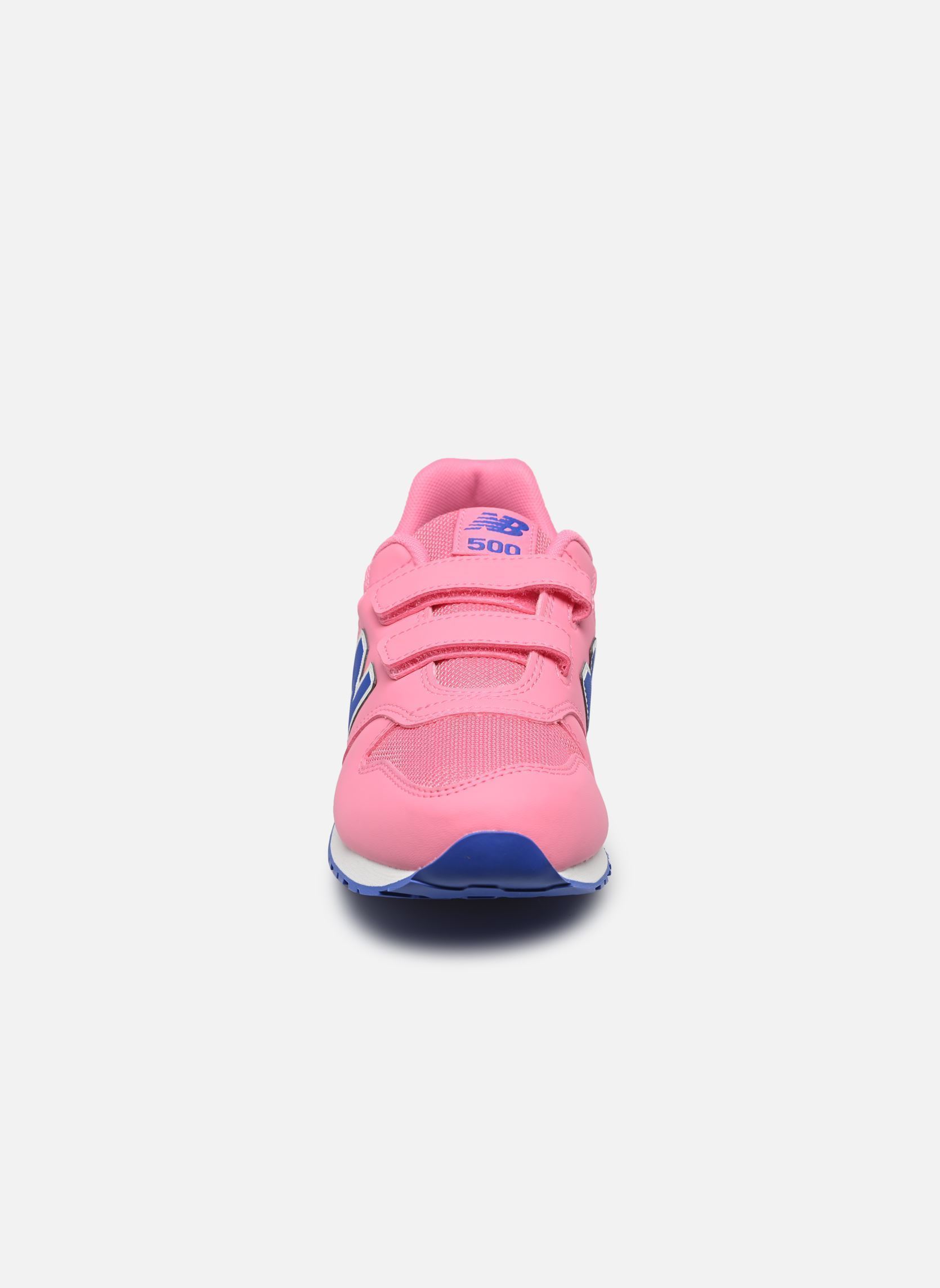 Niedrige Sneaker GV500 mädchen rosa New Balance Niedrige Sneaker GV500 mädchen rosa Signal Pink