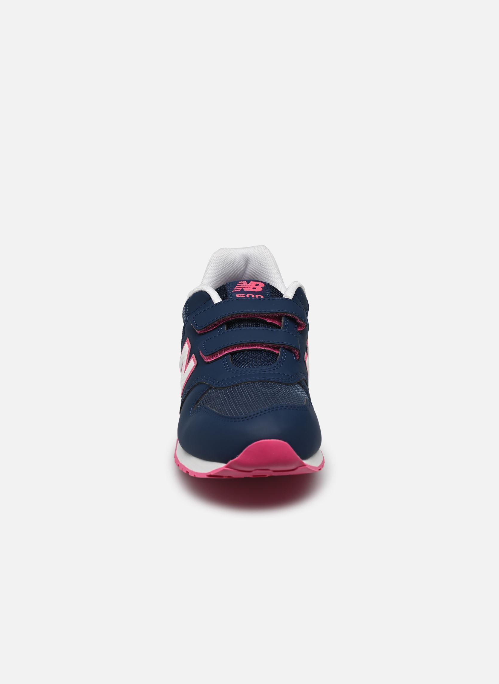 Niedrige Sneaker GV500 mädchen blau New Balance Niedrige Sneaker GV500 mädchen blau Navy pink
