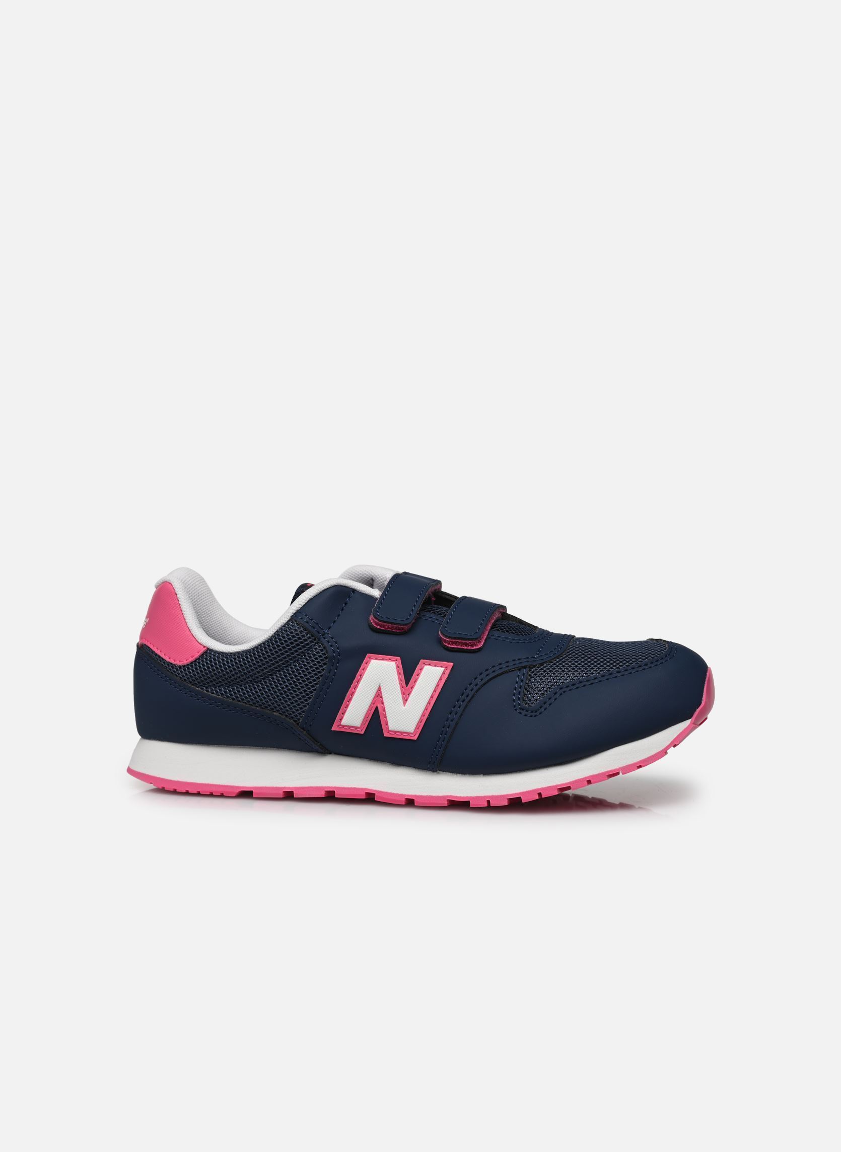 Niedrige Sneaker GV500 mädchen blau New Balance Niedrige Sneaker GV500 mädchen blau Navy pink