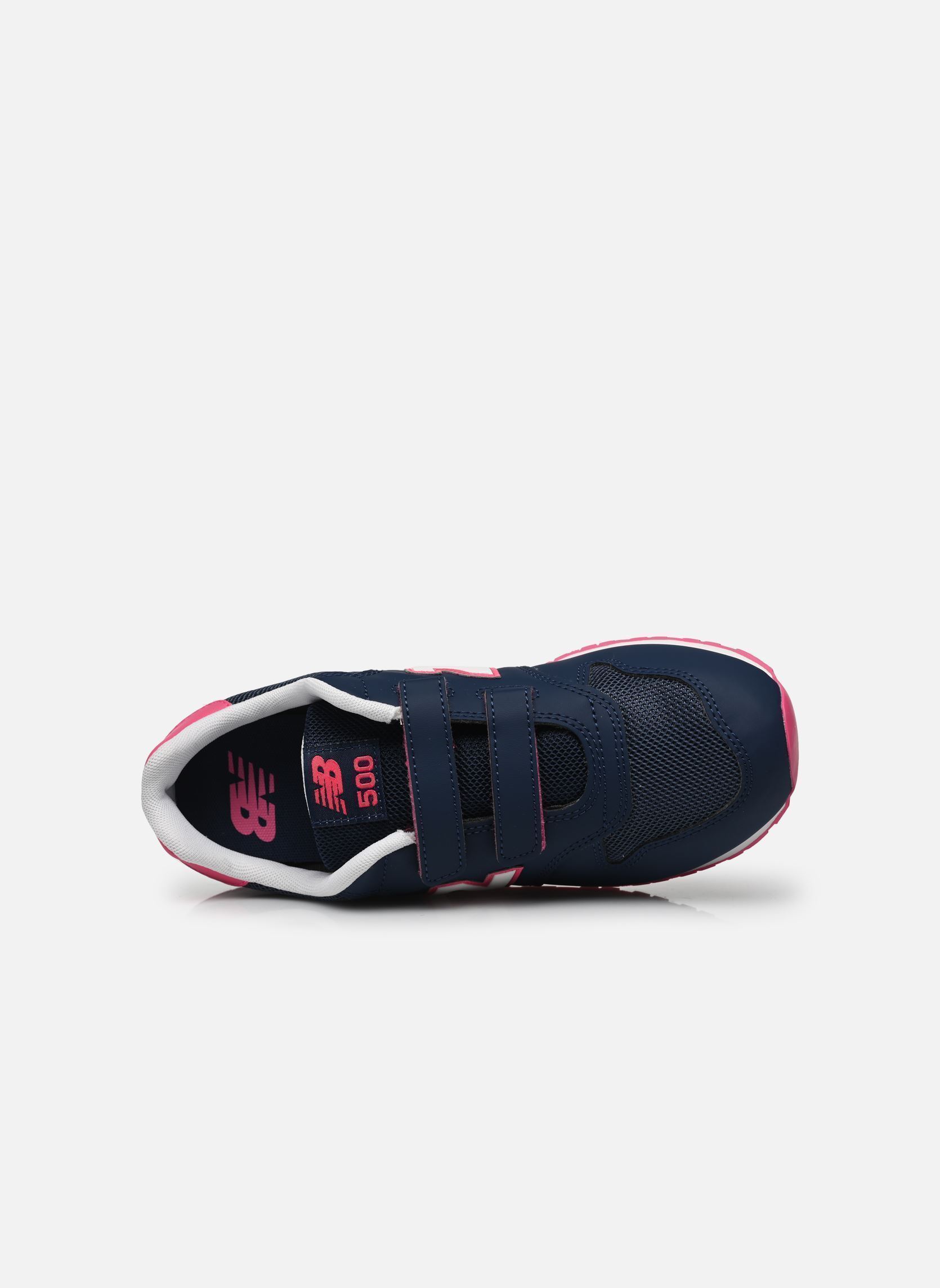 Niedrige Sneaker GV500 mädchen blau New Balance Niedrige Sneaker GV500 mädchen blau Navy pink
