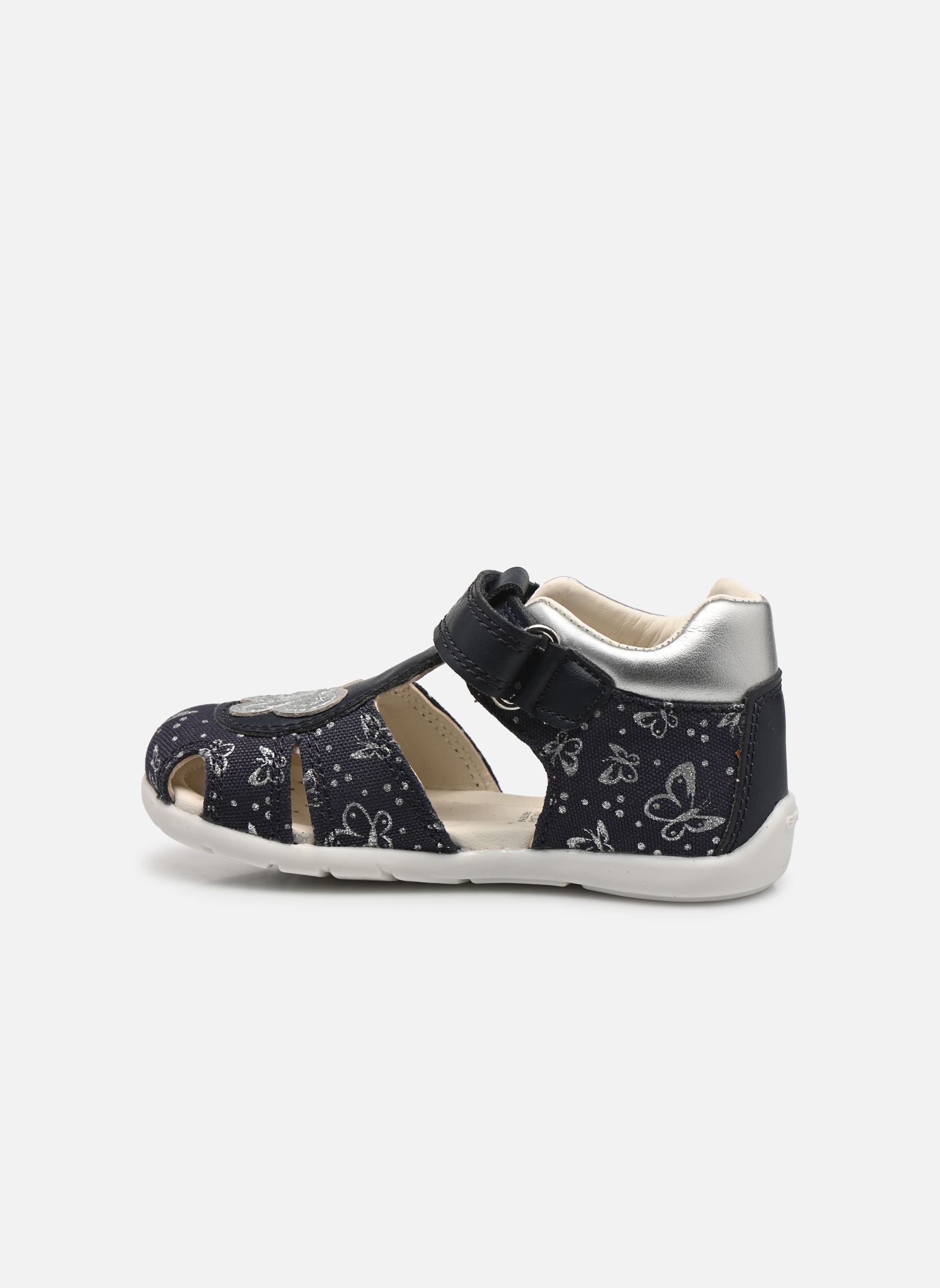 Sandalen B Elthan Girl B251QC mädchen blau Geox Sandalen B Elthan Girl B251QC mädchen blau NAVY/SILVER