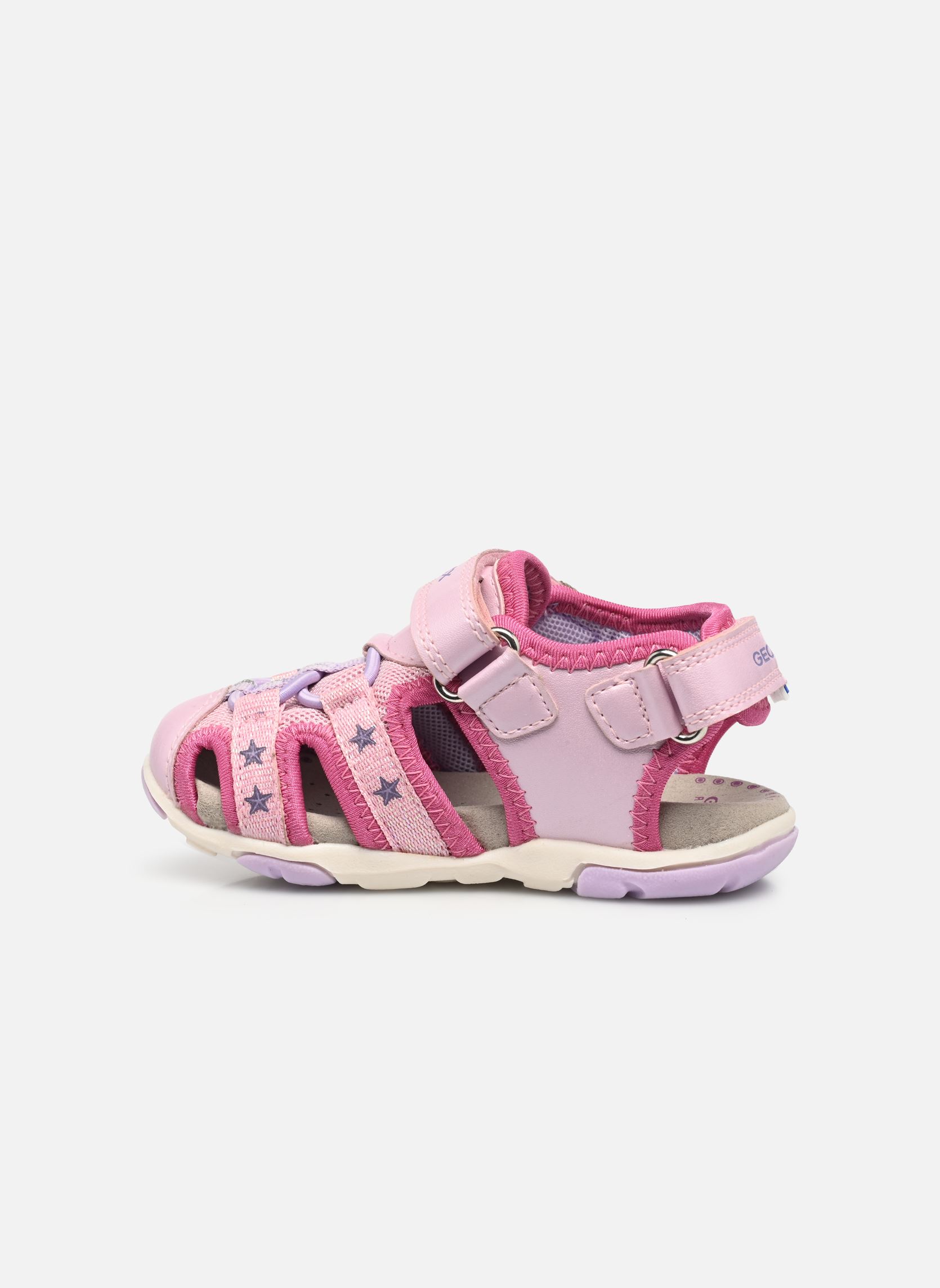 Sandales B Sandal Agasim Girl B250ZA fille rose Geox Sandales B Sandal Agasim Girl B250ZA fille rose Lt Pink/Lilac