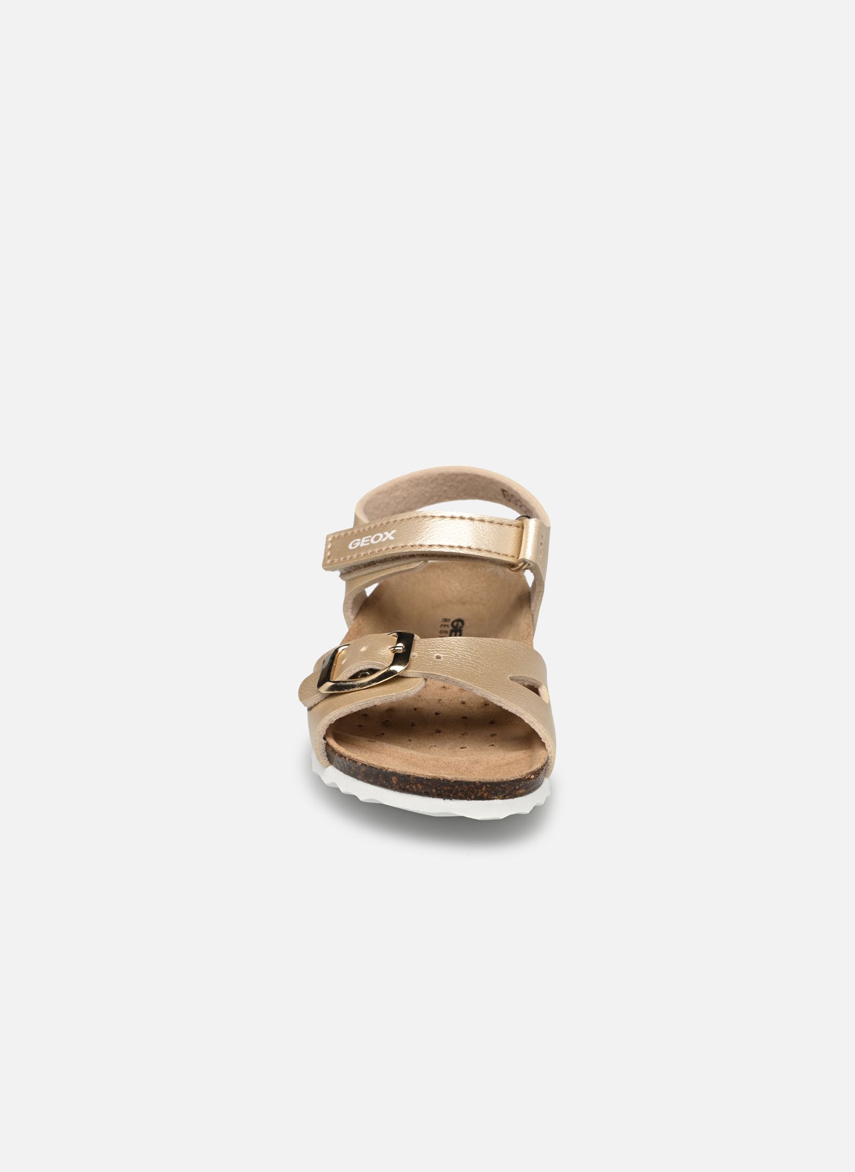 Sandalen B Sandal Chalki Girl B mädchen gold und bronze Geox Sandalen B Sandal Chalki Girl B mädchen gold und bronze Platine