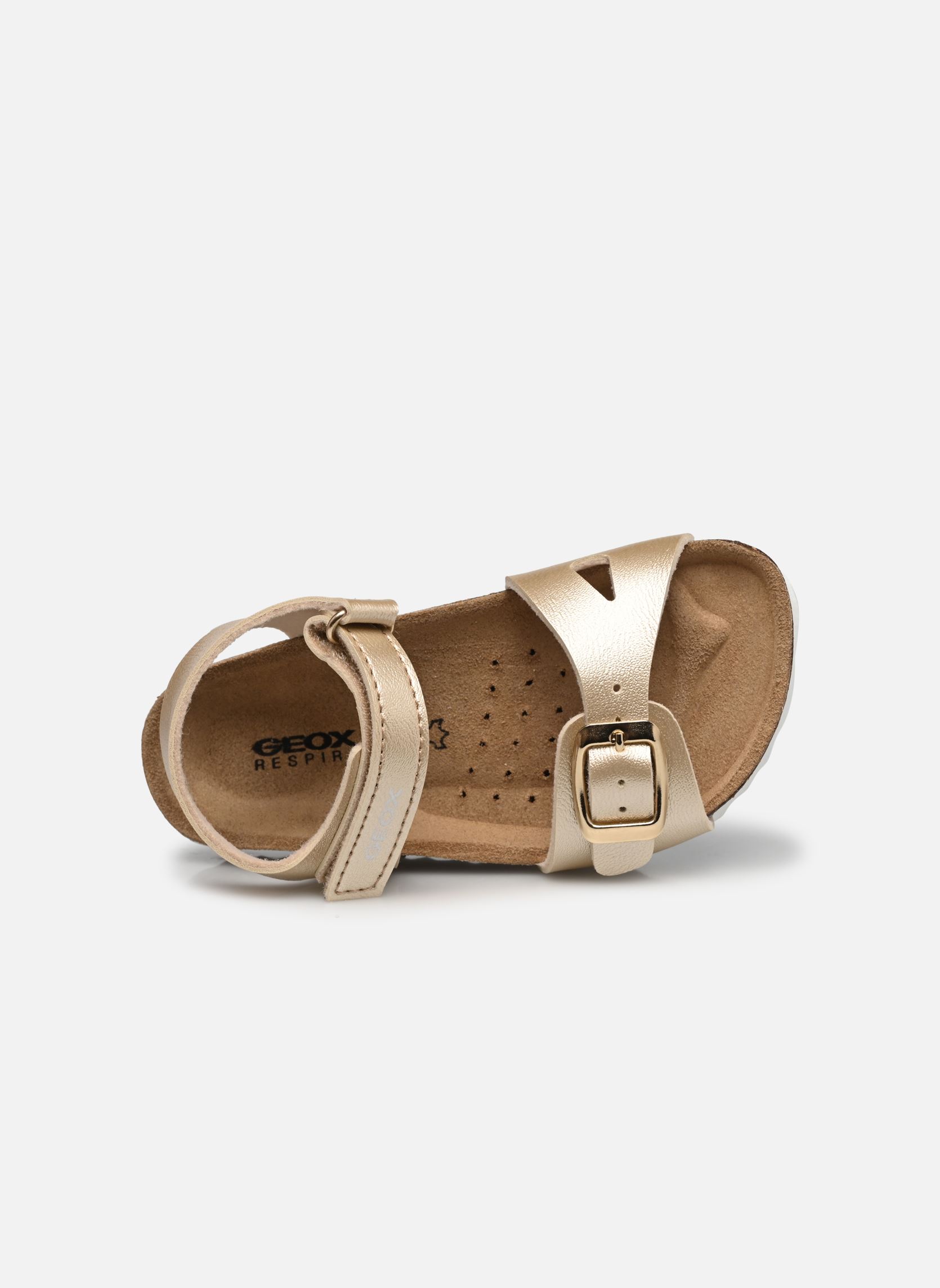 Sandalen B Sandal Chalki Girl B mädchen gold und bronze Geox Sandalen B Sandal Chalki Girl B mädchen gold und bronze Platine