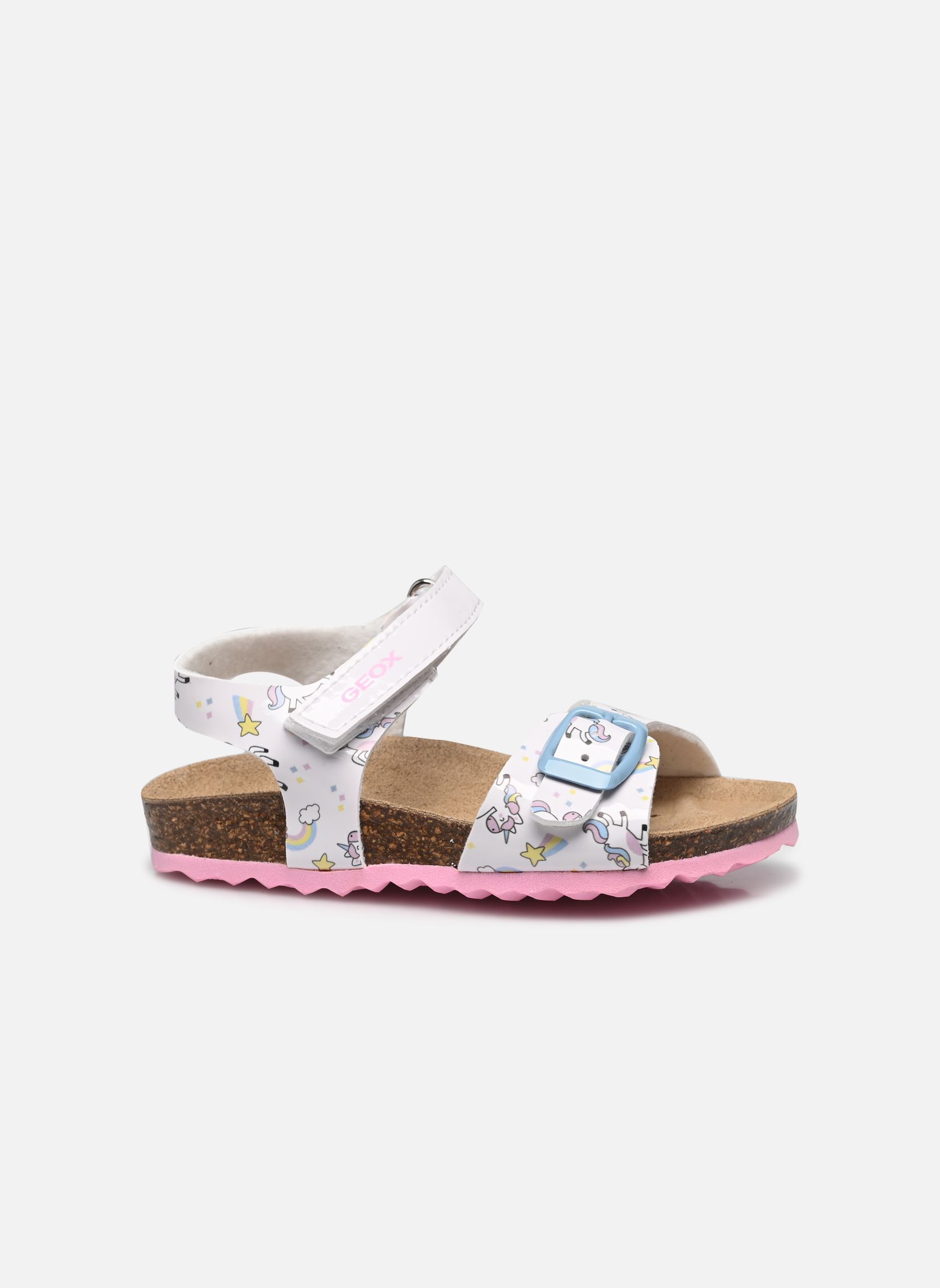 Sandali B Sandal Chalki Girl B bambina bianco Geox Sandali B Sandal Chalki Girl B bambina bianco Blanc