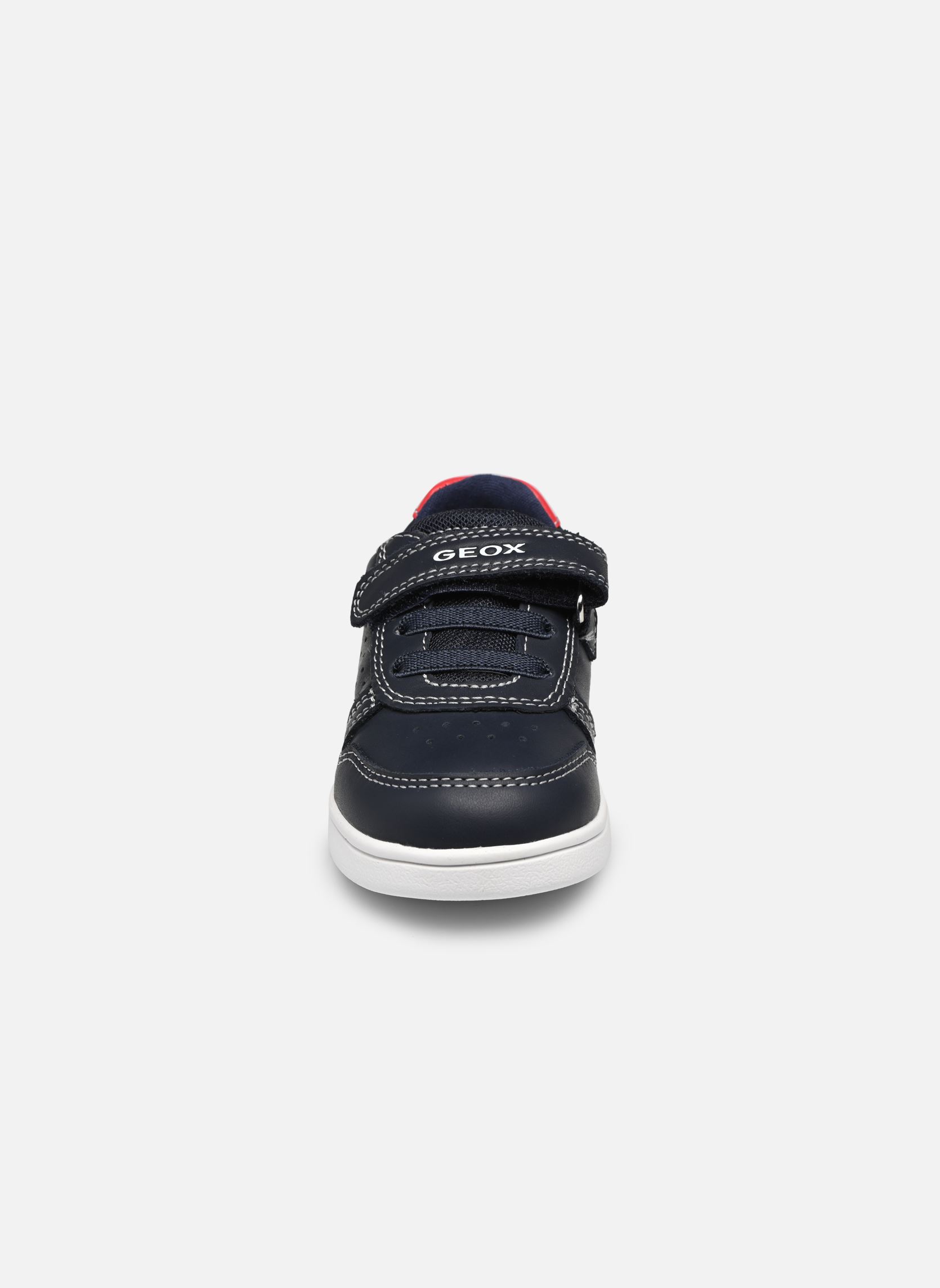 Niedrige Sneaker B Djrock Boy B252CA jungen blau Geox Niedrige Sneaker B Djrock Boy B252CA jungen blau Navy/red