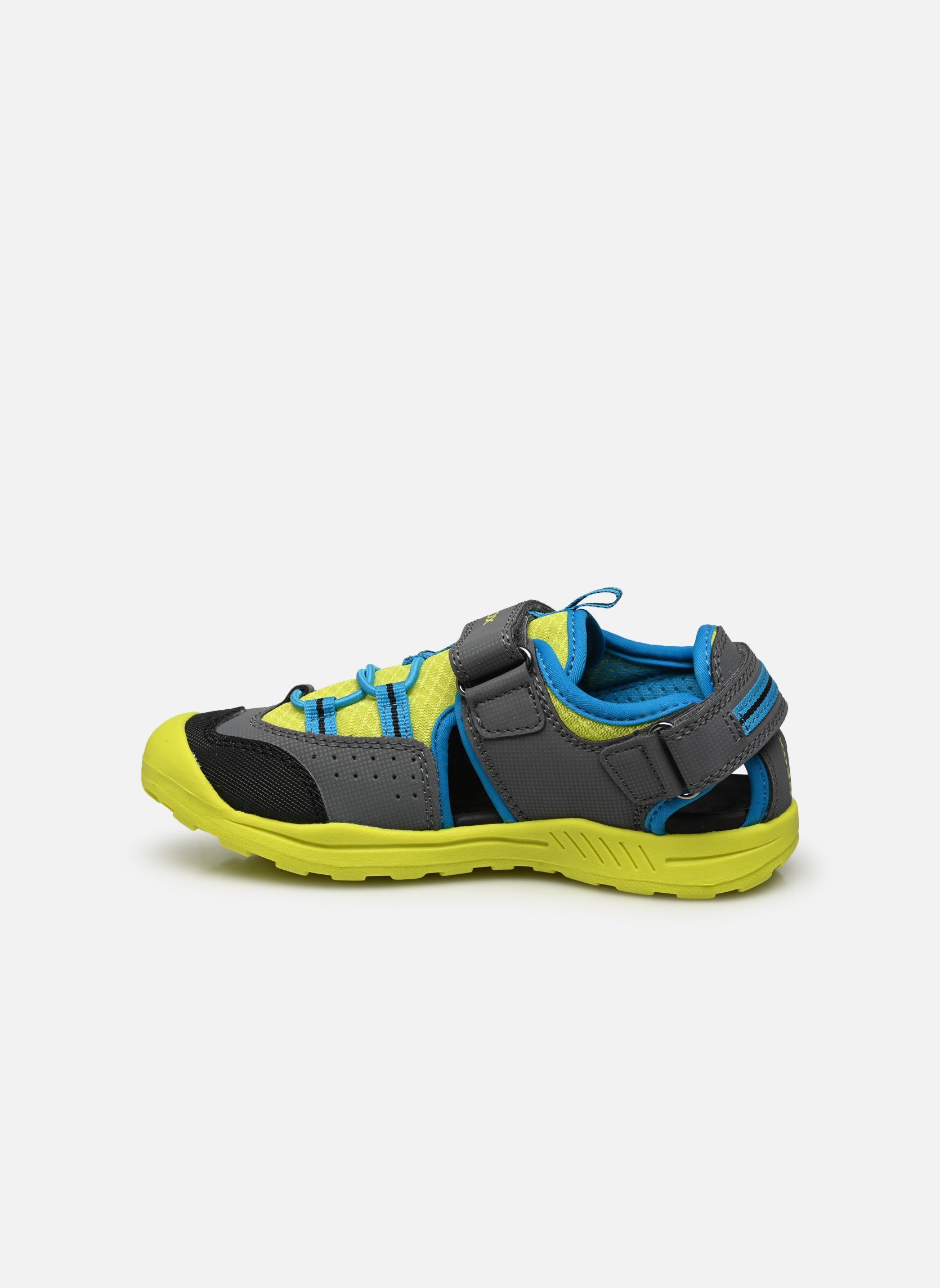Sandalen J Vaniett Boy J255XC jungen grau Geox Sandalen J Vaniett Boy J255XC jungen grau Grey/lime
