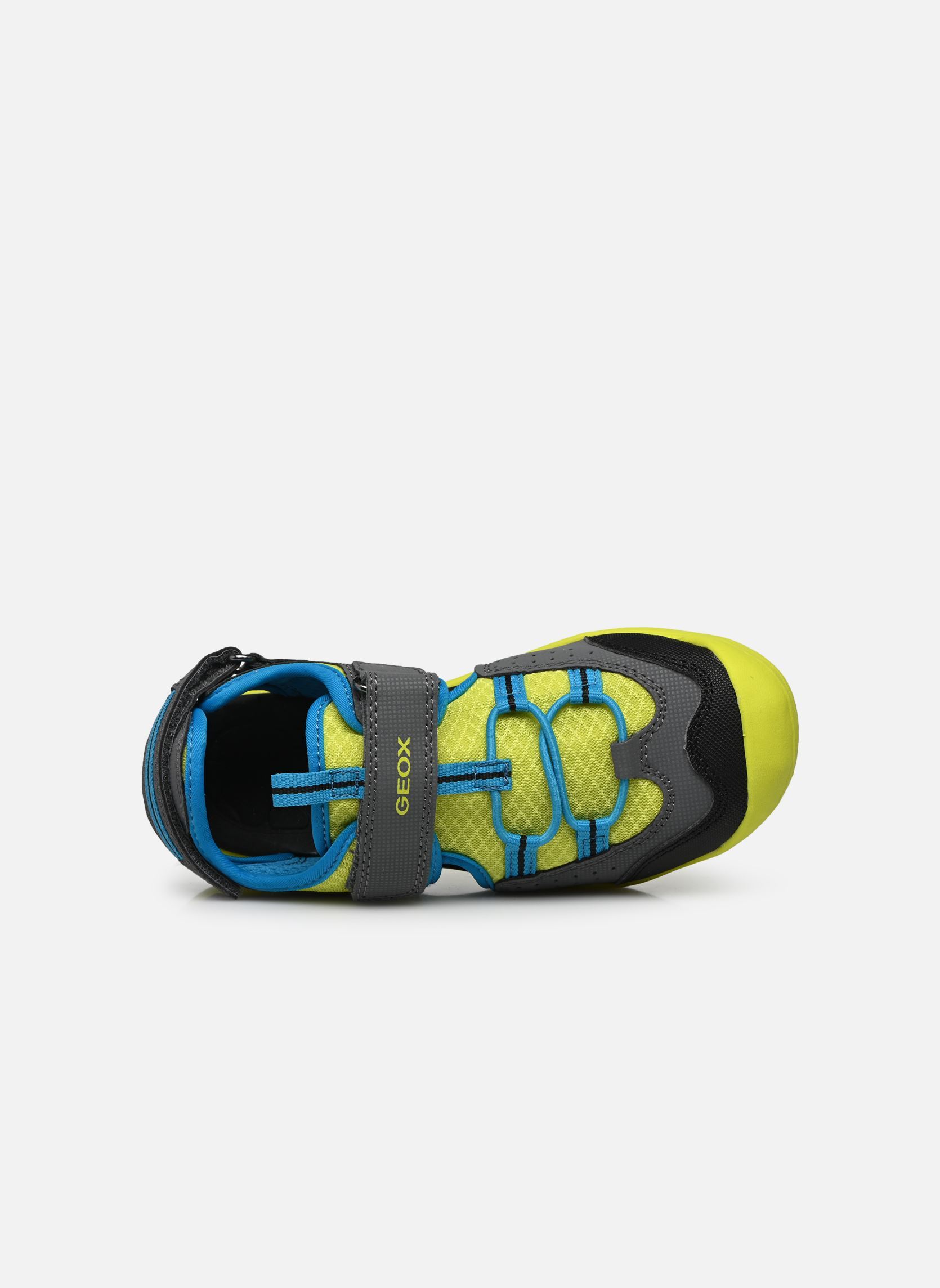 Sandalen J Vaniett Boy J255XC jungen grau Geox Sandalen J Vaniett Boy J255XC jungen grau Grey/lime