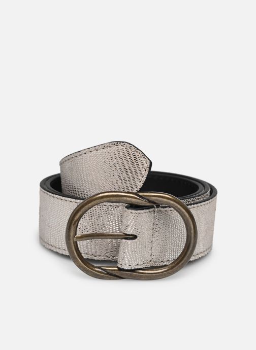 Pieces Riemen Laura Leather Jeans Belt fc dames zilver
