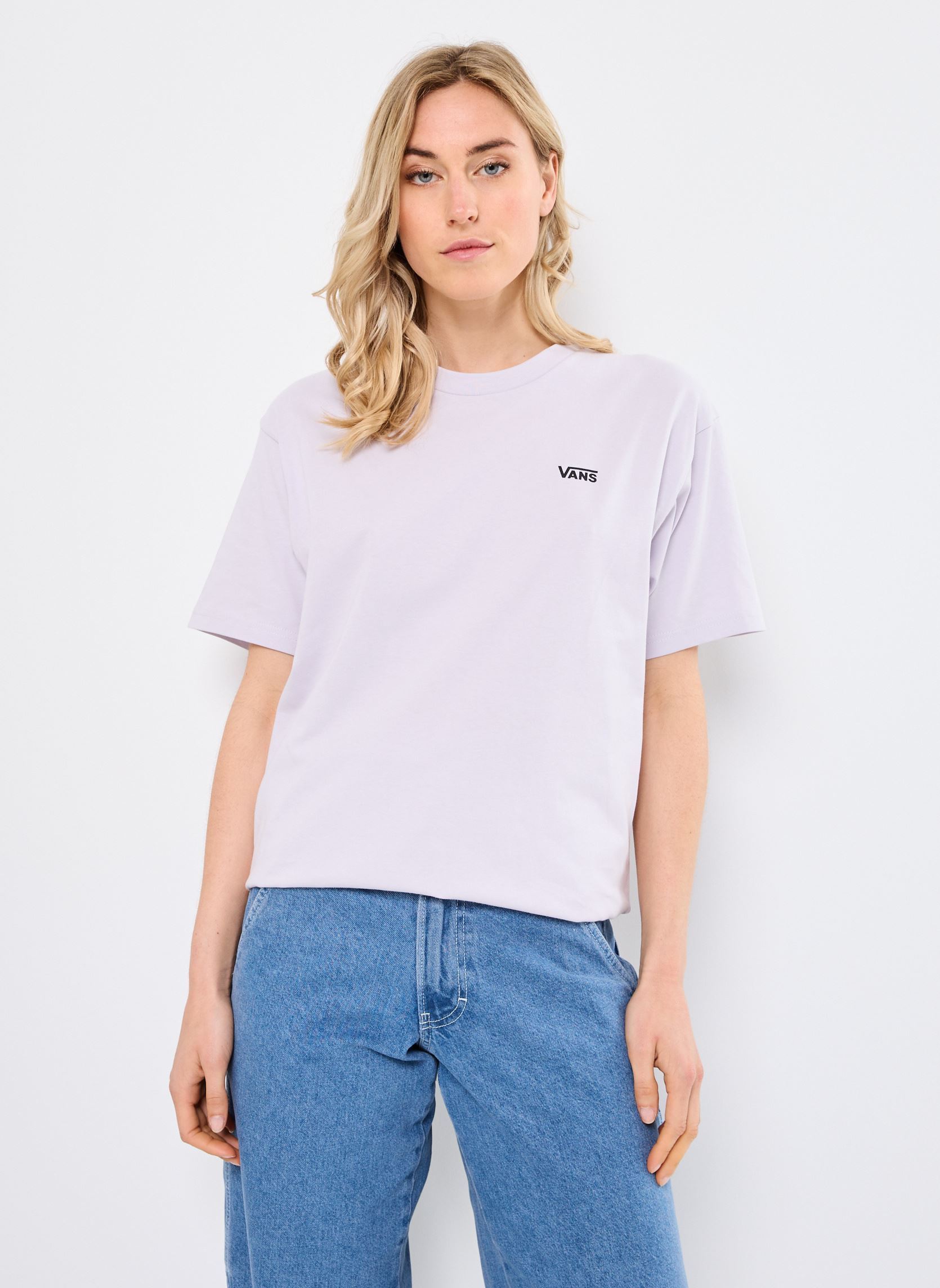 T shirt Vans LEFT CHEST LOGO TEE EM EU - vue 3
