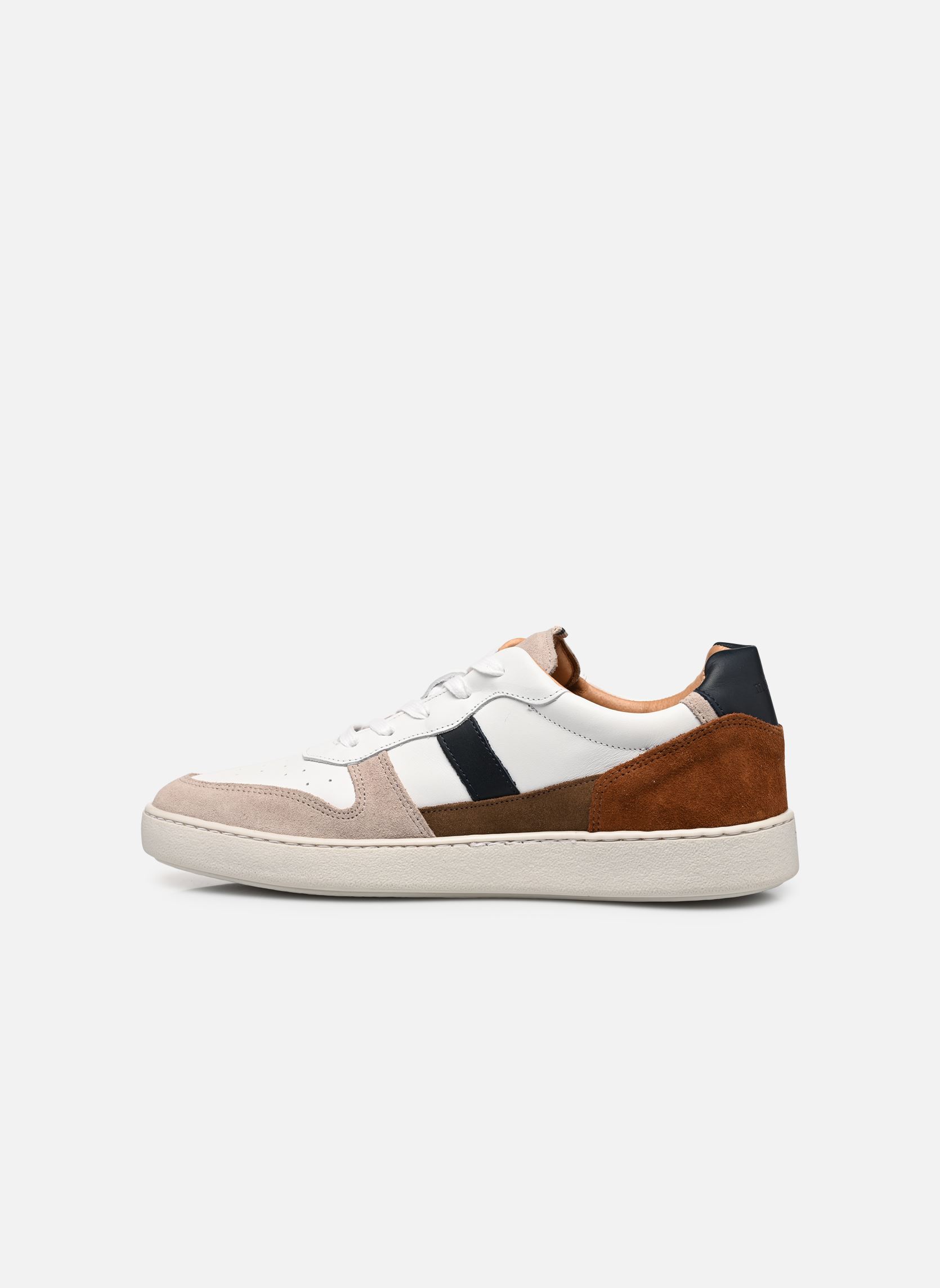 Baskets basses H612104LIS homme marron Minelli Baskets basses H612104LIS homme marron COGNAC ECRU