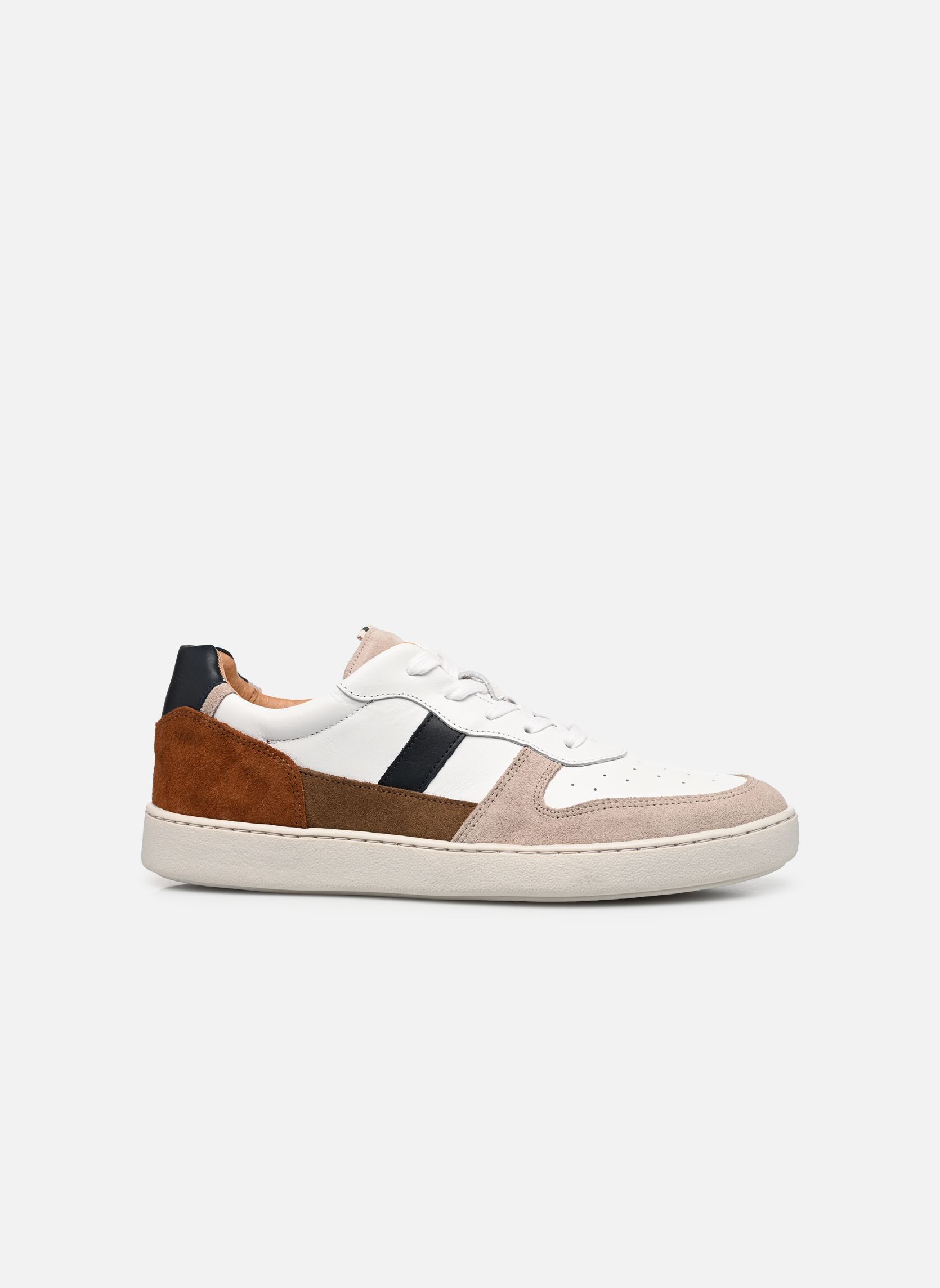 Baskets basses H612104LIS homme marron Minelli Baskets basses H612104LIS homme marron COGNAC ECRU