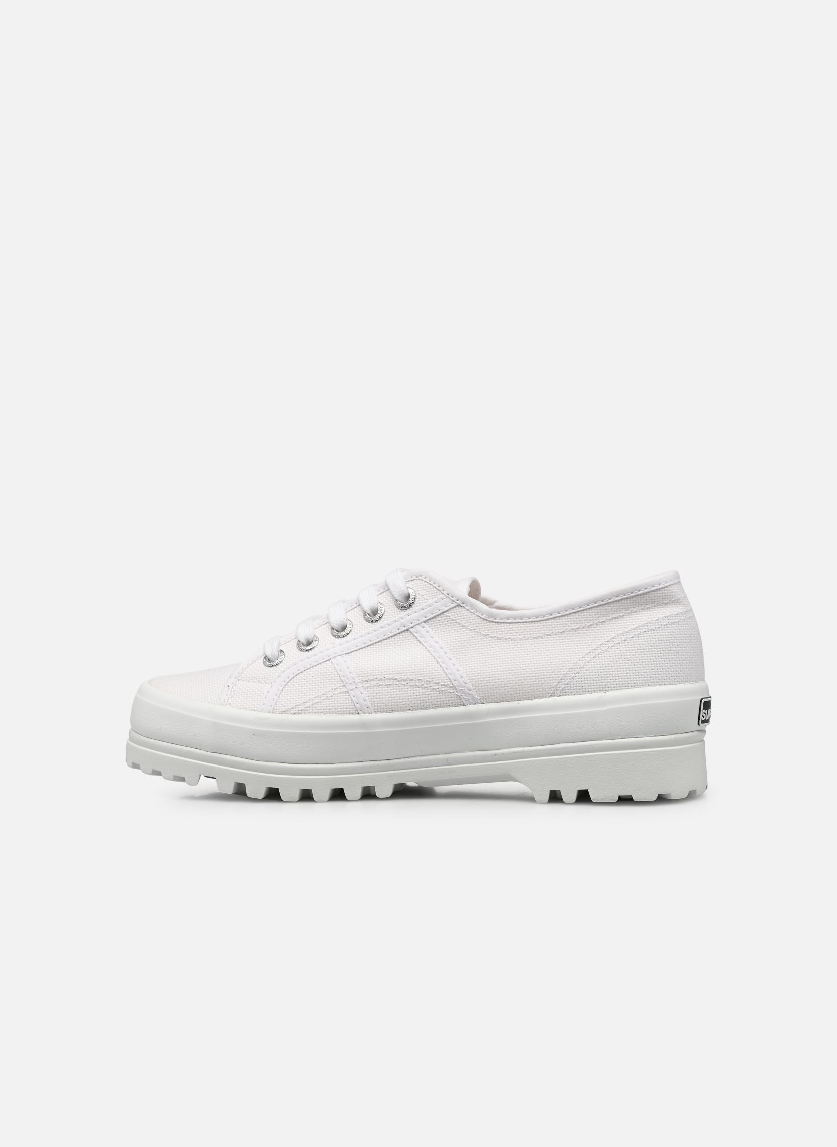 Print sneakers 2555-COTU W dames wit Superga Print sneakers 2555-COTU W dames wit WHITE