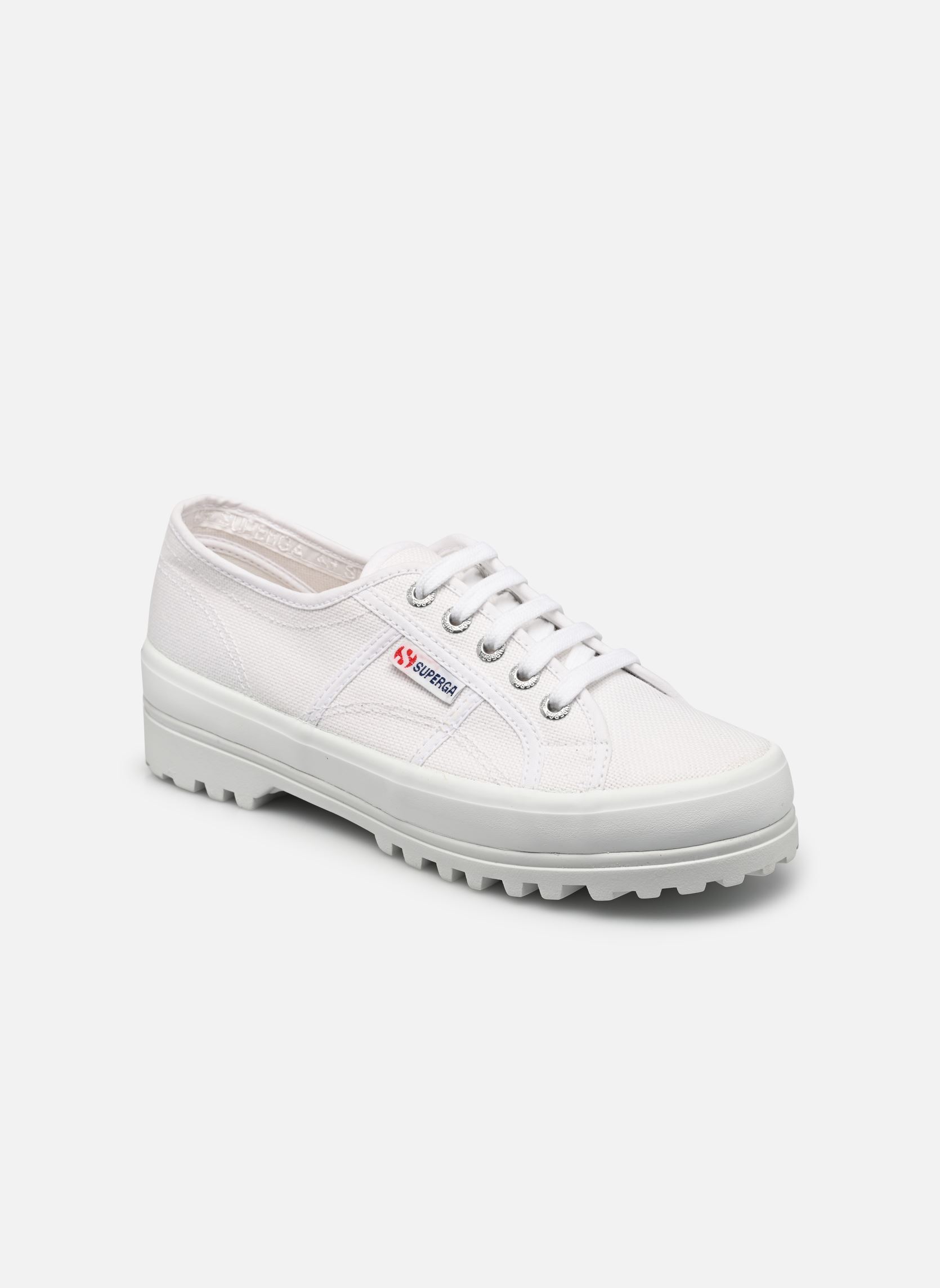 Print sneakers 2555-COTU W dames wit Superga Print sneakers 2555-COTU W dames wit WHITE