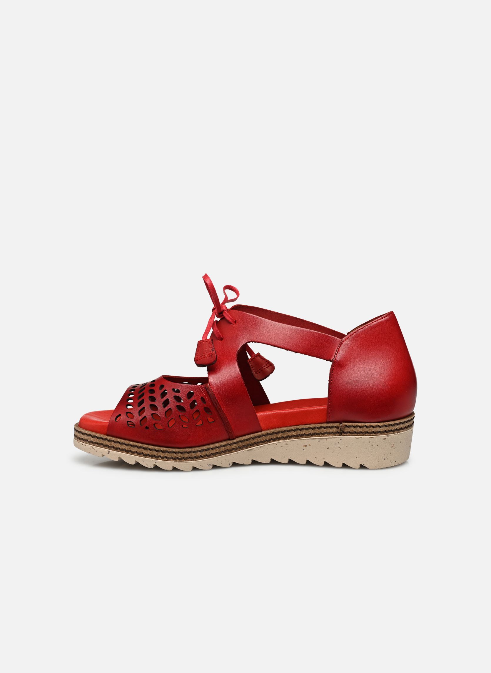 Sandales compensées et plateformes Espe D8773 femme rouge Dorking Sandales compensées et plateformes Espe D8773 femme rouge TEXAS ROJO