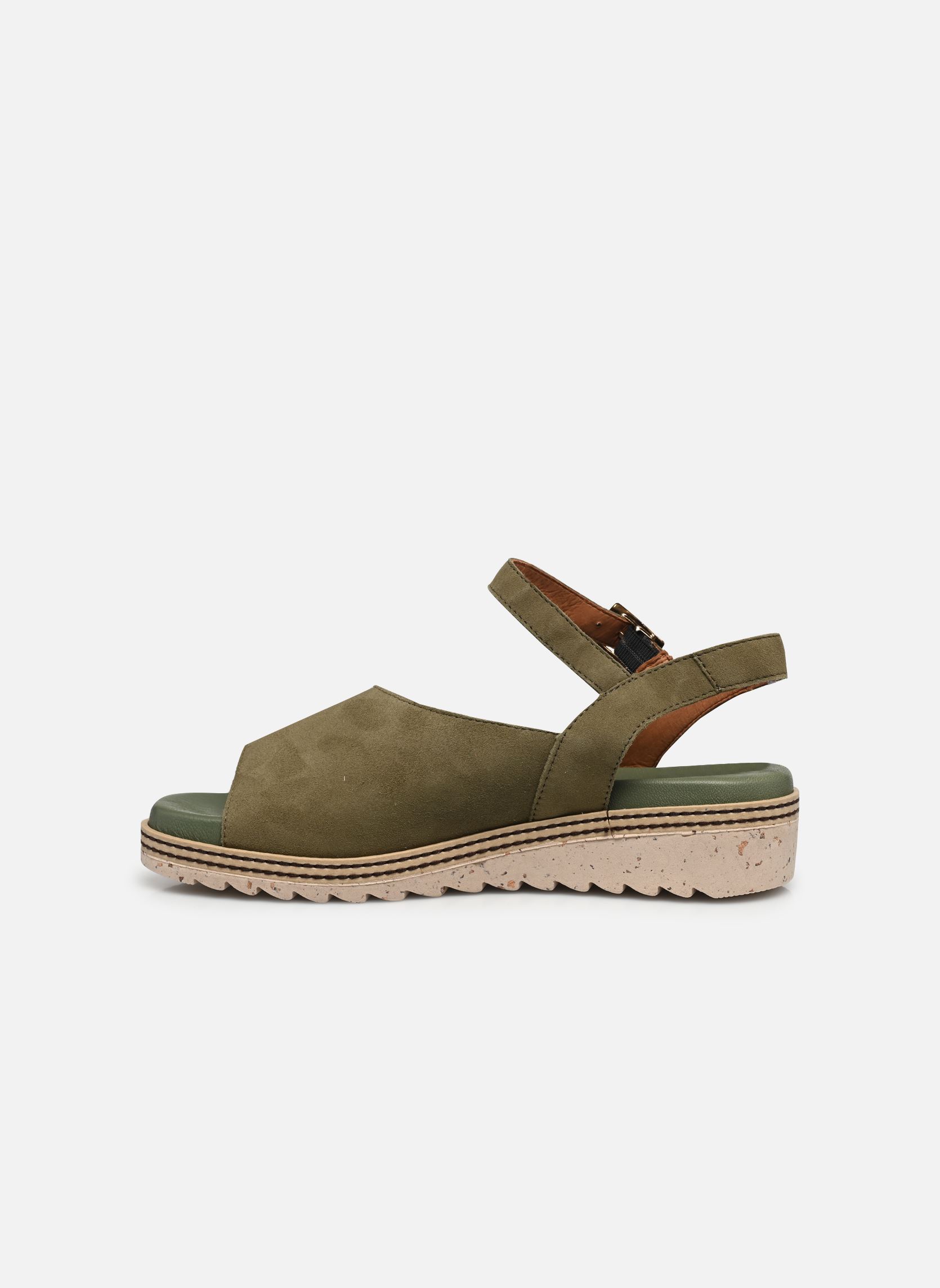 Sandales compensées et plateformes Espe D8771 femme vert Dorking Sandales compensées et plateformes Espe D8771 femme vert ante kaki