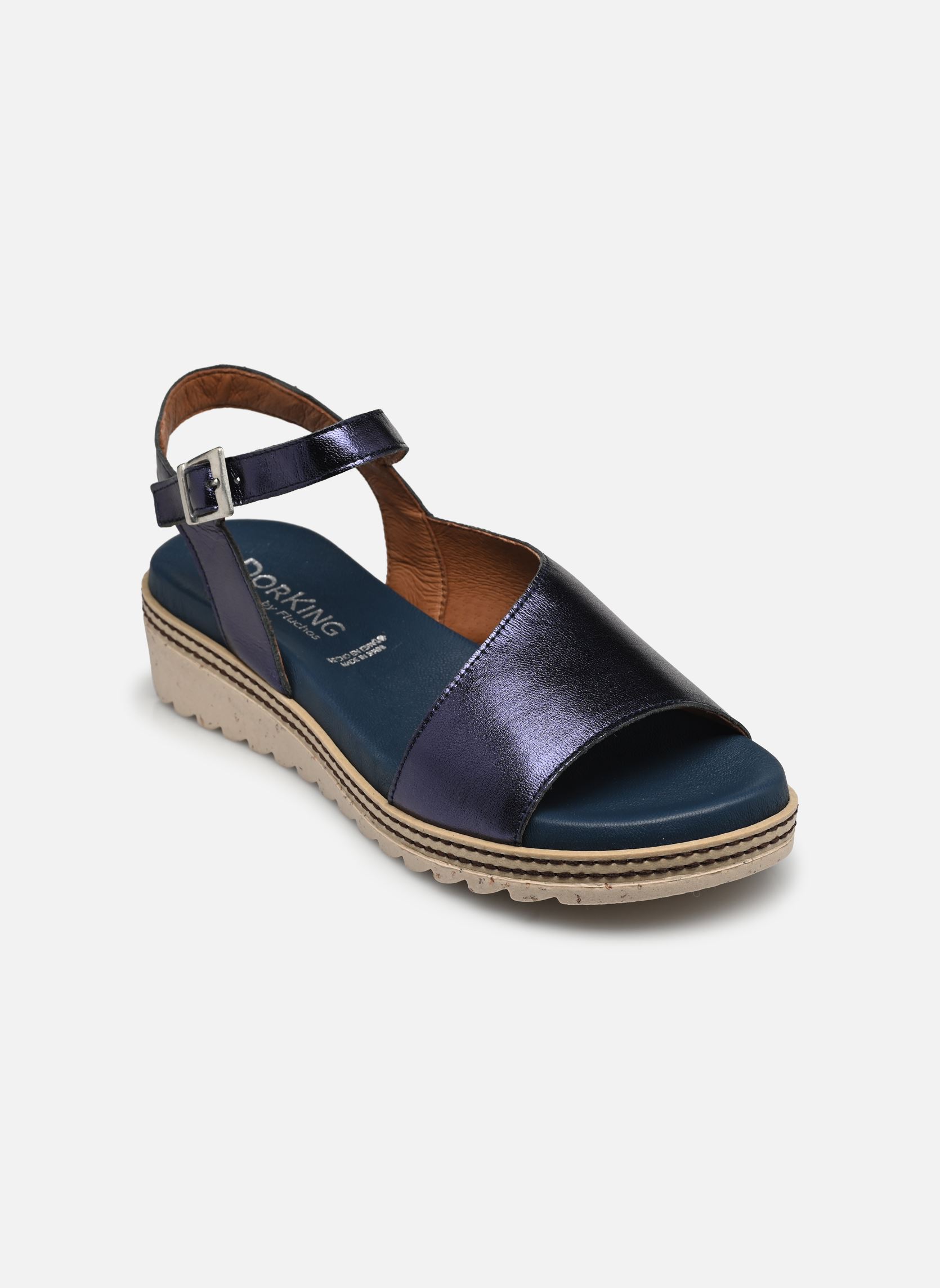 Keil- und Plateausandalen Espe D8771 damen blau Dorking Keil- und Plateausandalen Espe D8771 damen blau COSMOS OCEANO