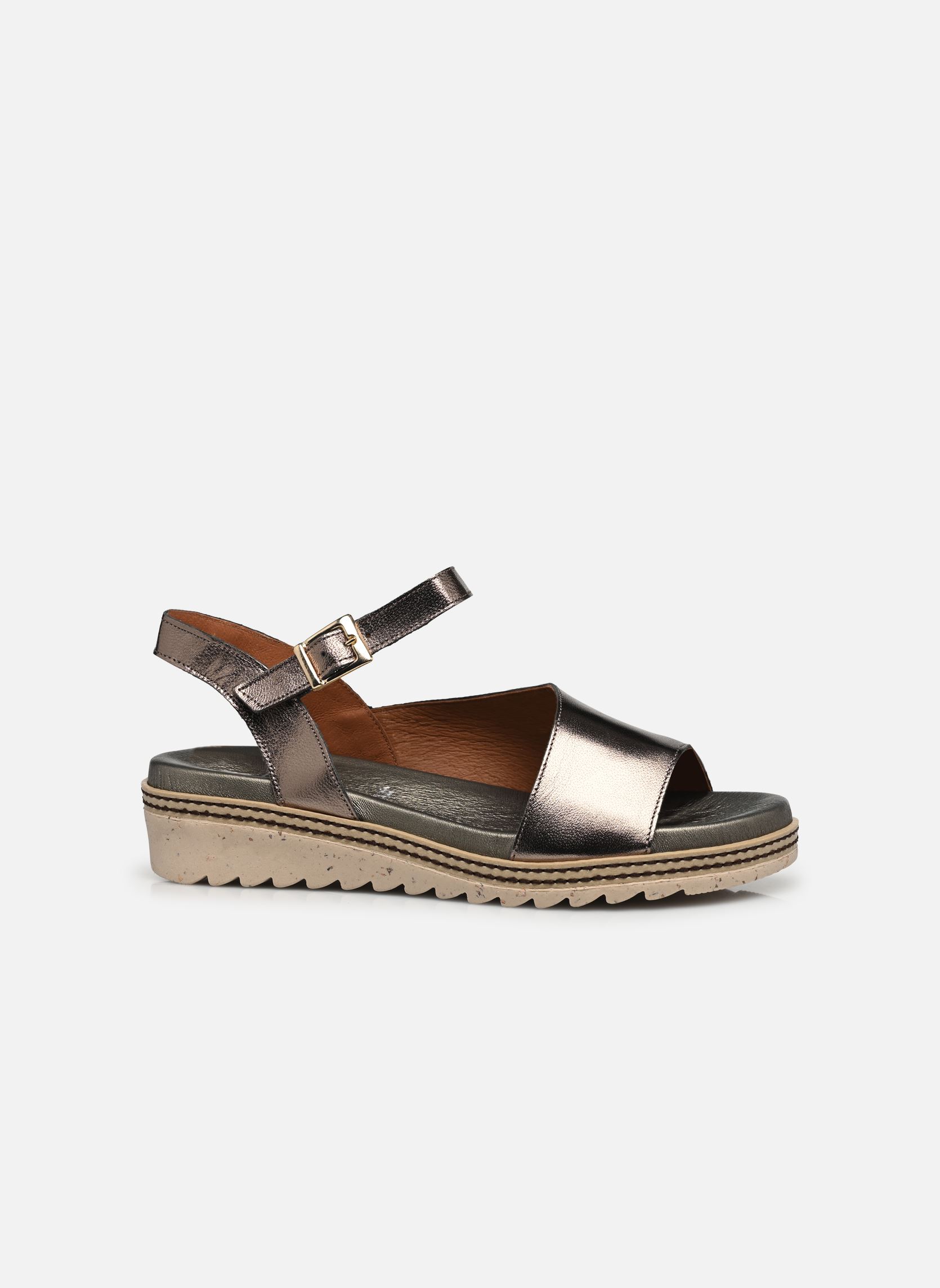 Sandalias y plataformas de cuña Espe D8771 mujer gris Dorking Sandalias y plataformas de cuña Espe D8771 mujer gris COSMOS IRON