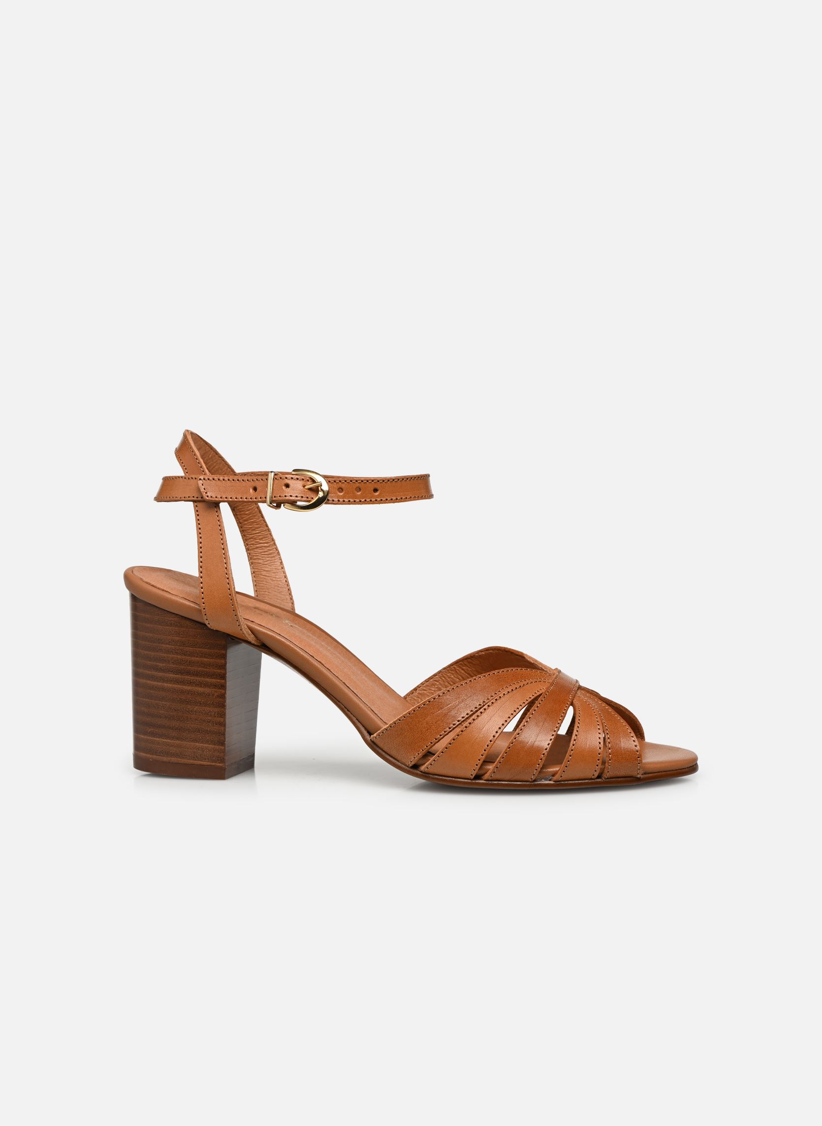 Sandalen DEBACQ dames bruin Jonak Sandalen DEBACQ dames bruin Cuir Camel