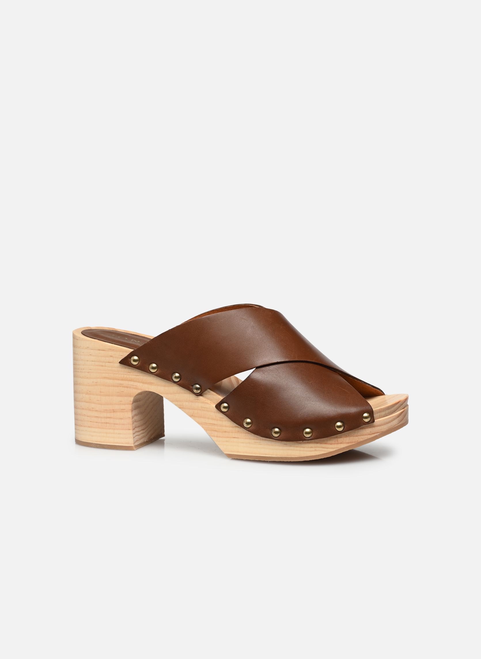 Muilen MAHAUT dames bruin Jonak Muilen MAHAUT dames bruin Cuir Marron