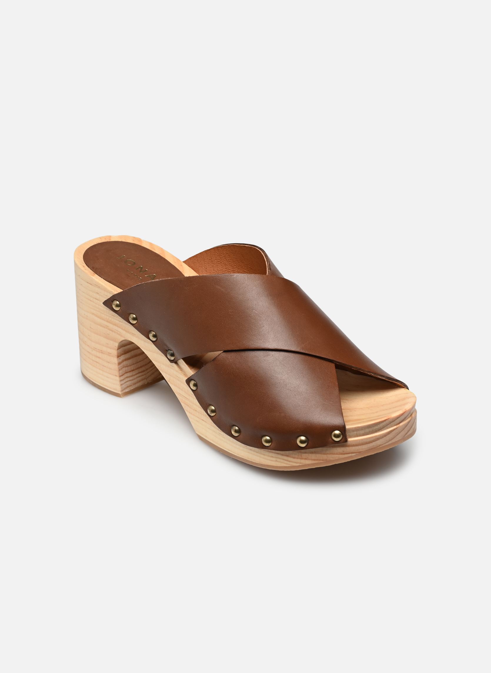 Muilen MAHAUT dames bruin Jonak Muilen MAHAUT dames bruin Cuir Marron