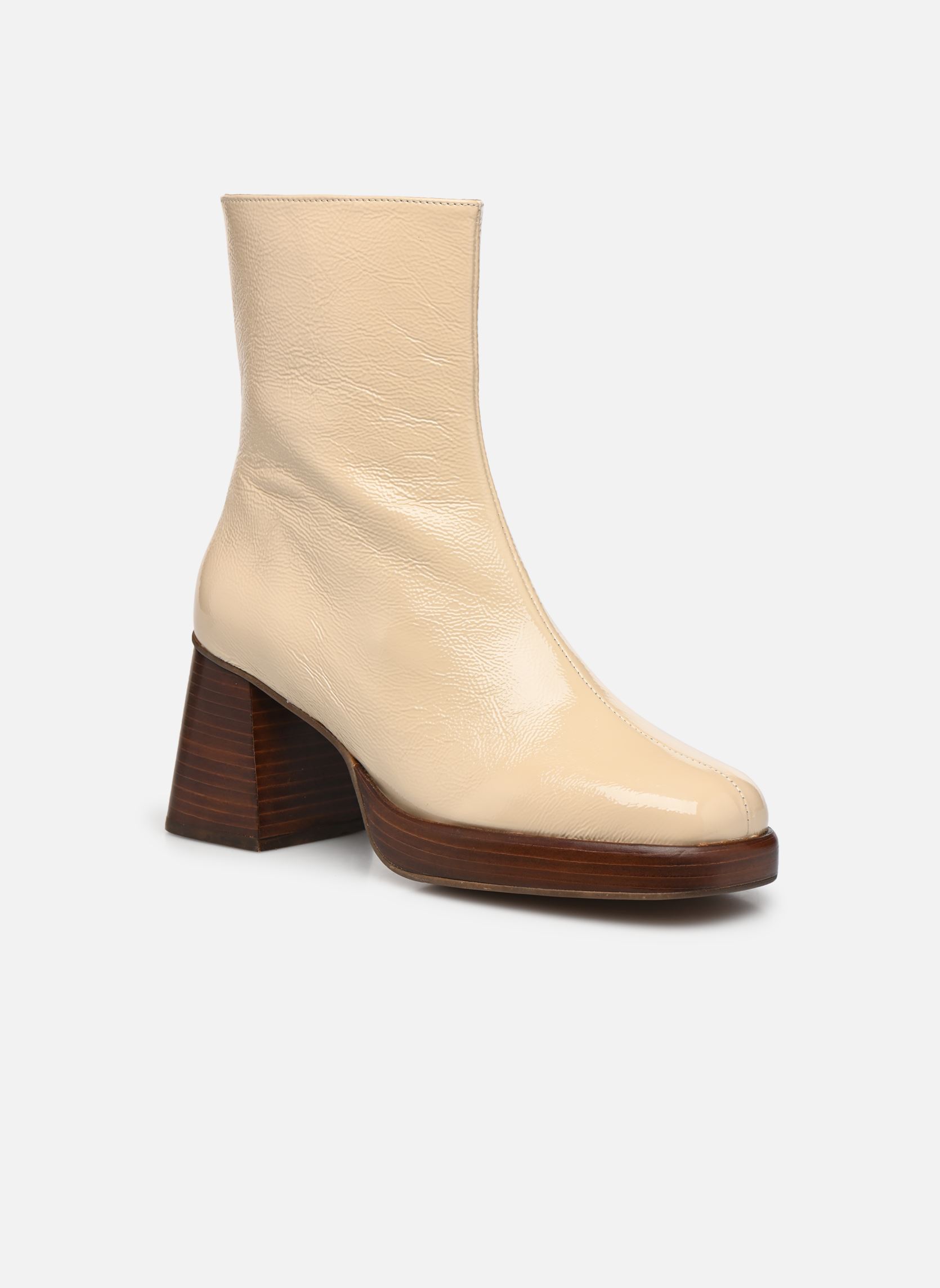Jonak Bottines basses Bottines - BANDIT femme beige | Sarenza France