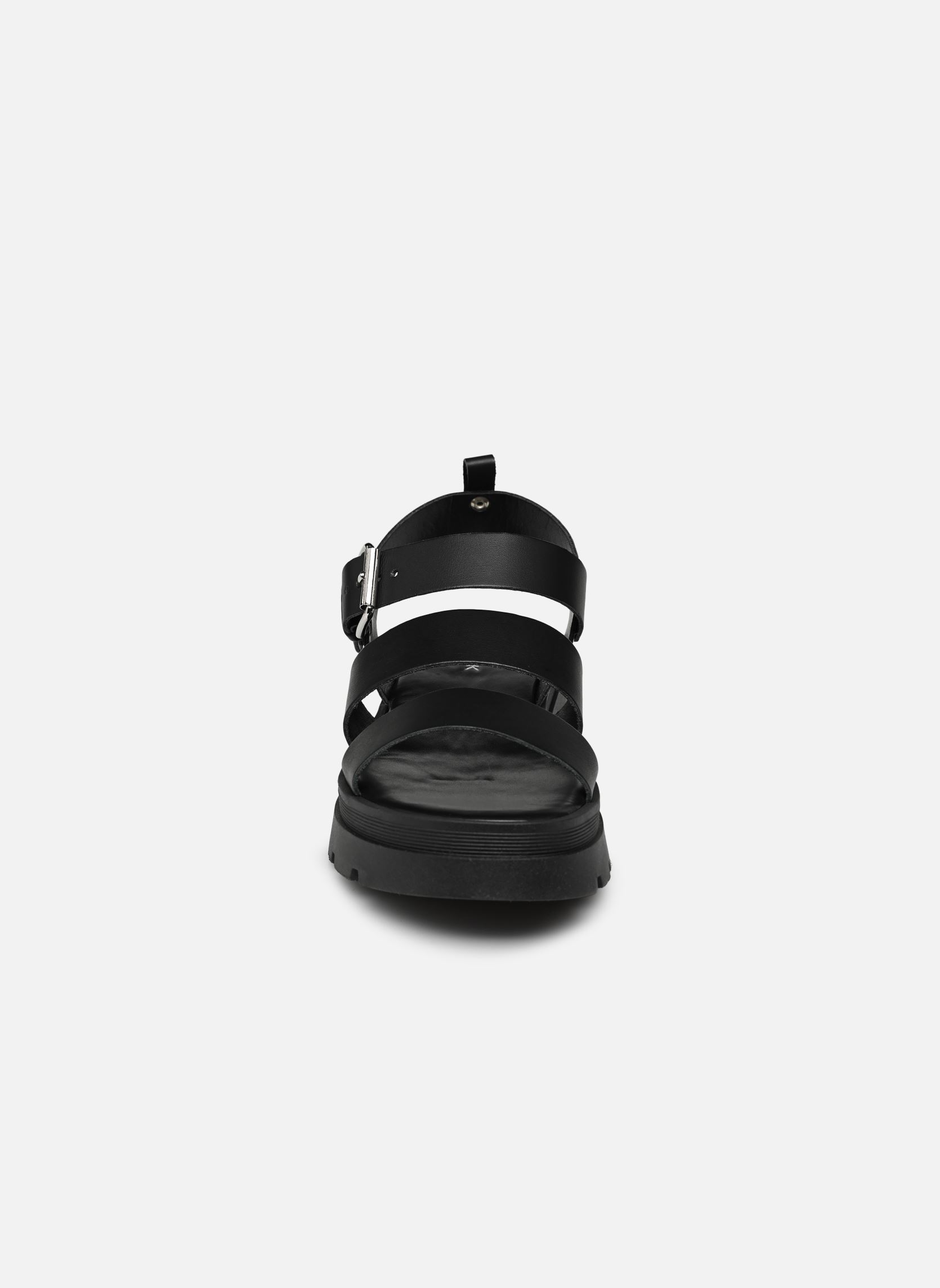 Sandali con zeppa e plateau PRIAME donna nero Jonak Sandali con zeppa e plateau PRIAME donna nero Cuir noir