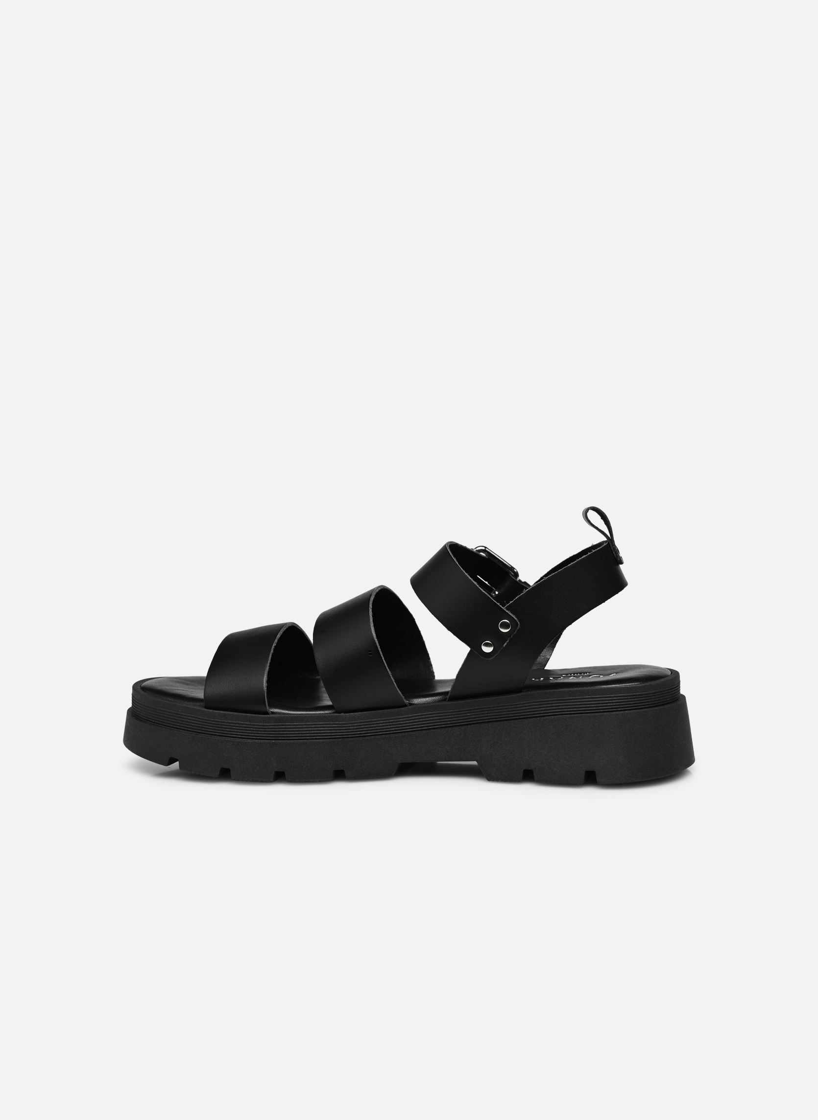 Sandali con zeppa e plateau PRIAME donna nero Jonak Sandali con zeppa e plateau PRIAME donna nero Cuir noir
