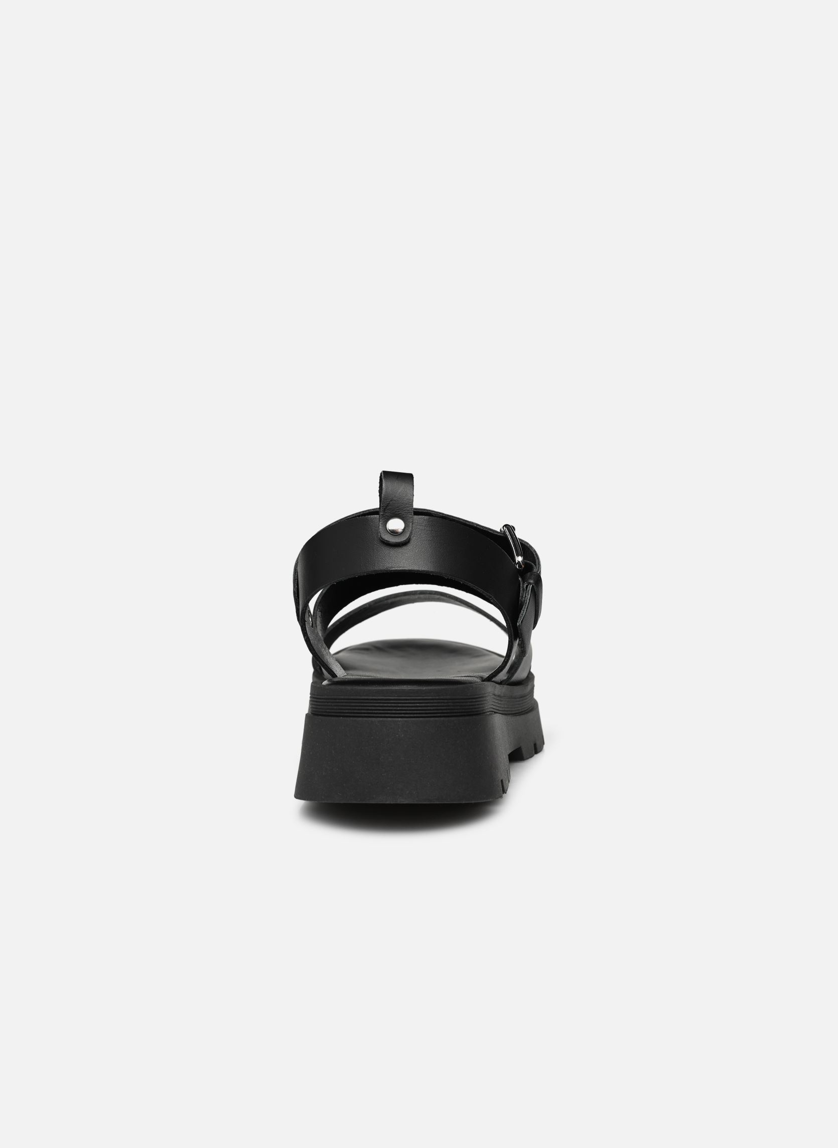 Sandali con zeppa e plateau PRIAME donna nero Jonak Sandali con zeppa e plateau PRIAME donna nero Cuir noir