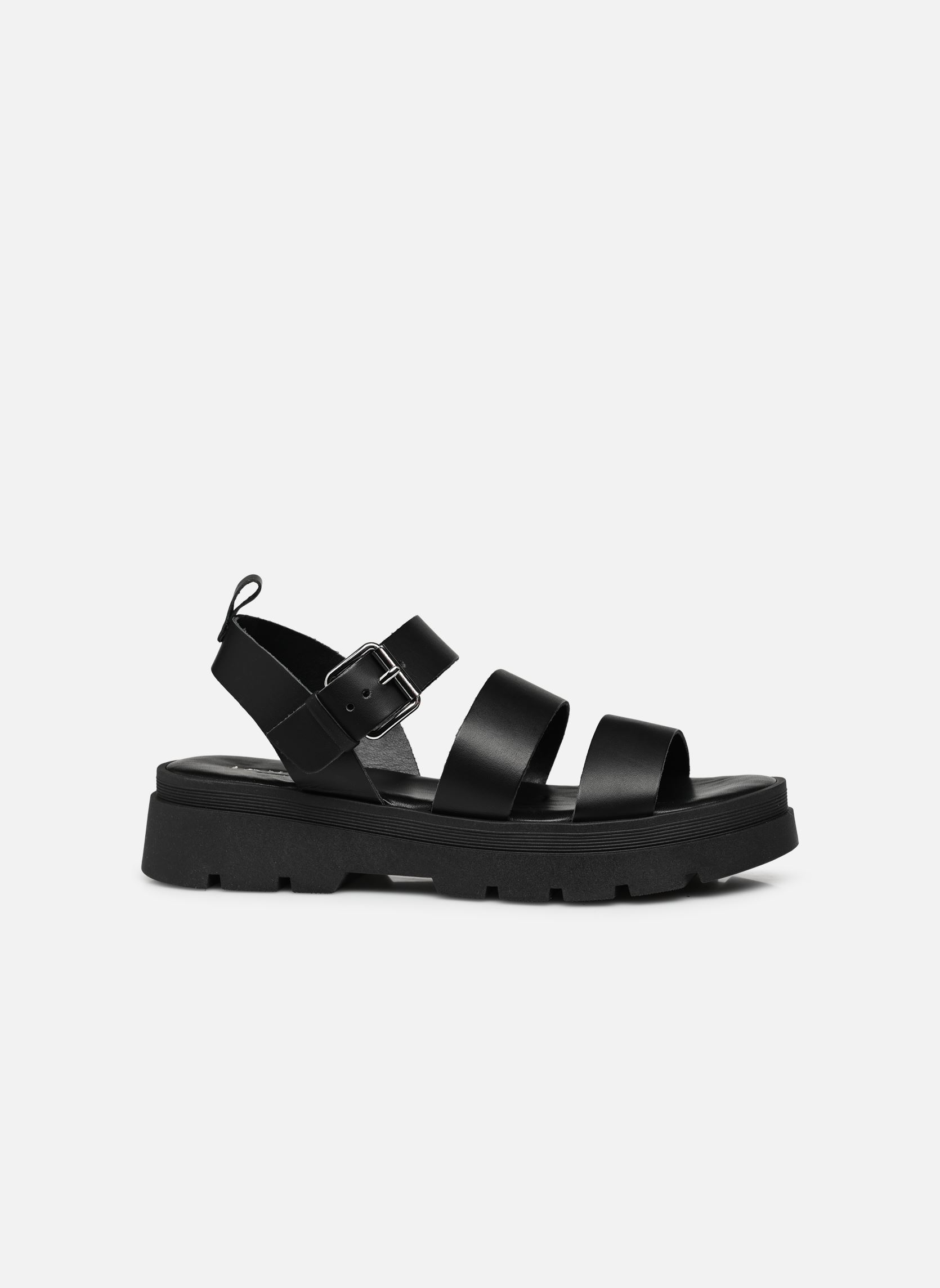 Sandali con zeppa e plateau PRIAME donna nero Jonak Sandali con zeppa e plateau PRIAME donna nero Cuir noir