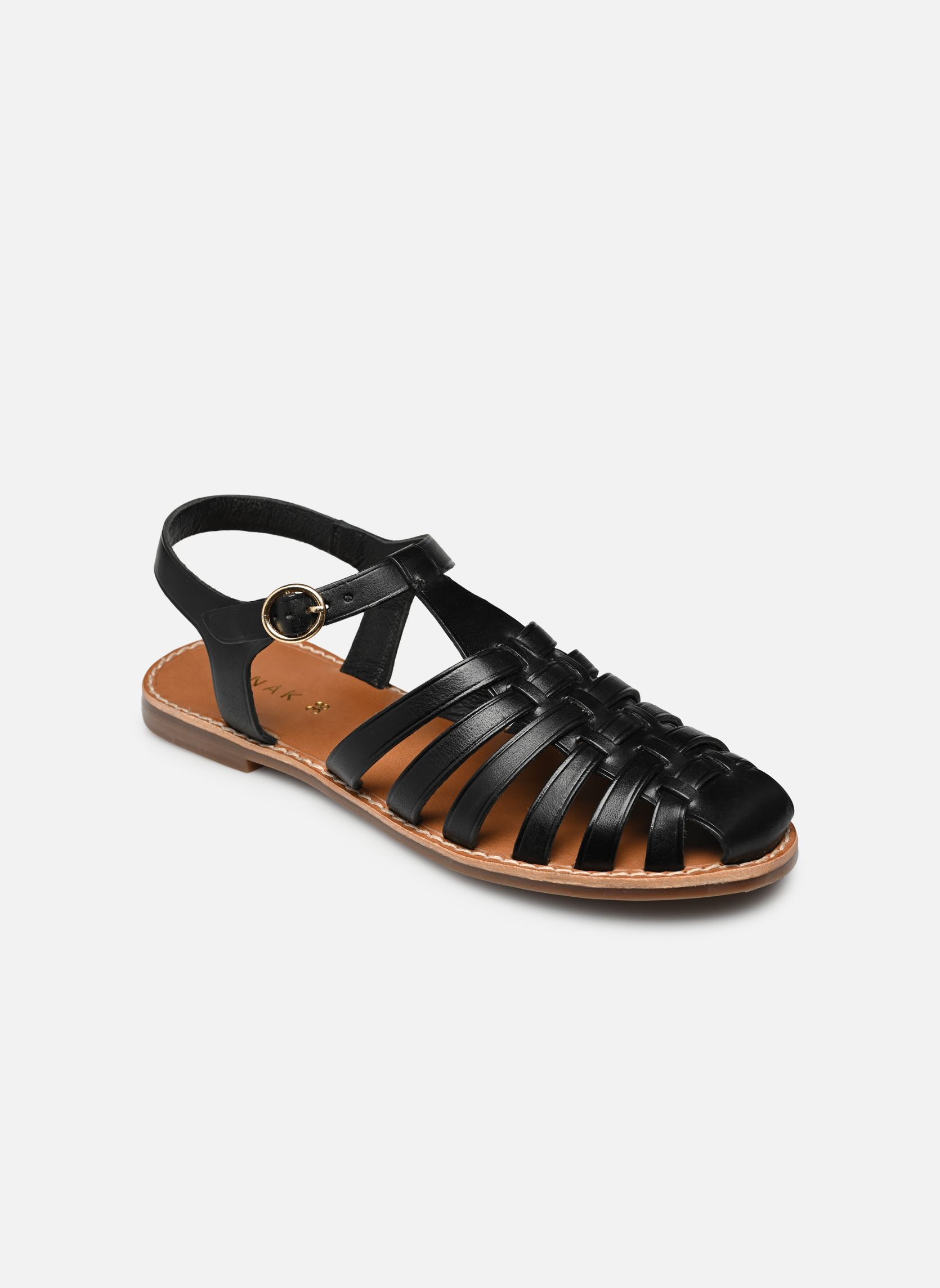 Sandalen WOLF damen schwarz Jonak Sandalen WOLF damen schwarz Cuir noir