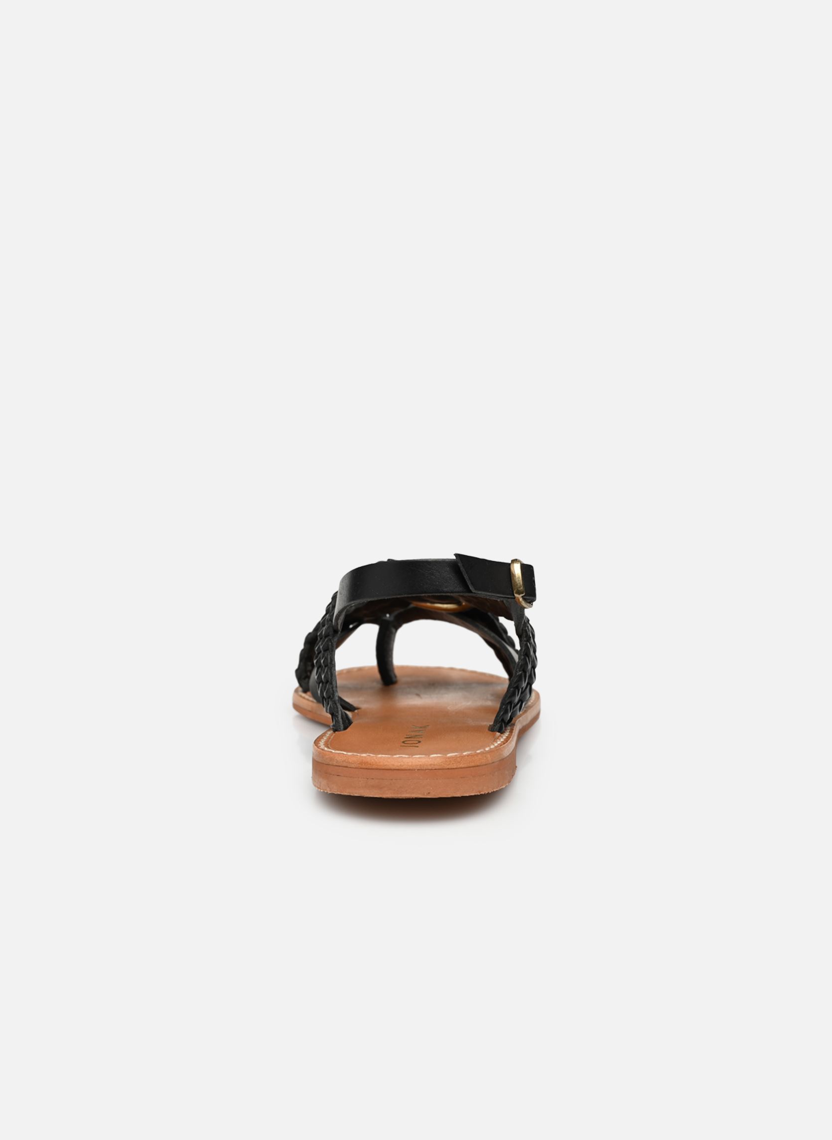 Sandales WOOD femme noir Jonak Sandales WOOD femme noir CUIR NOIR