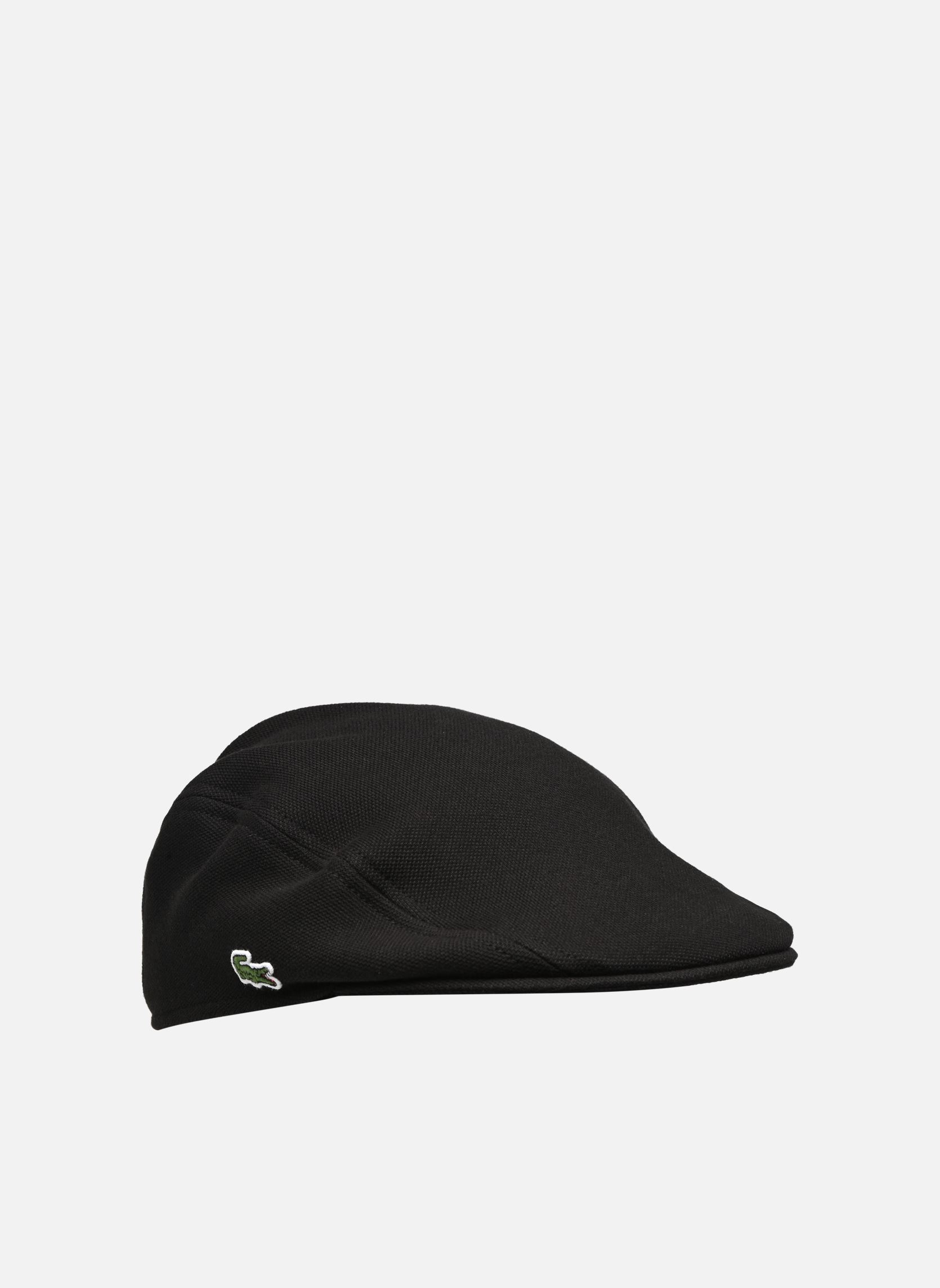 Casquette Lacoste BÉRET UNISEXE UNI EN COTON AVEC CROCODILE BRODÉ EU
