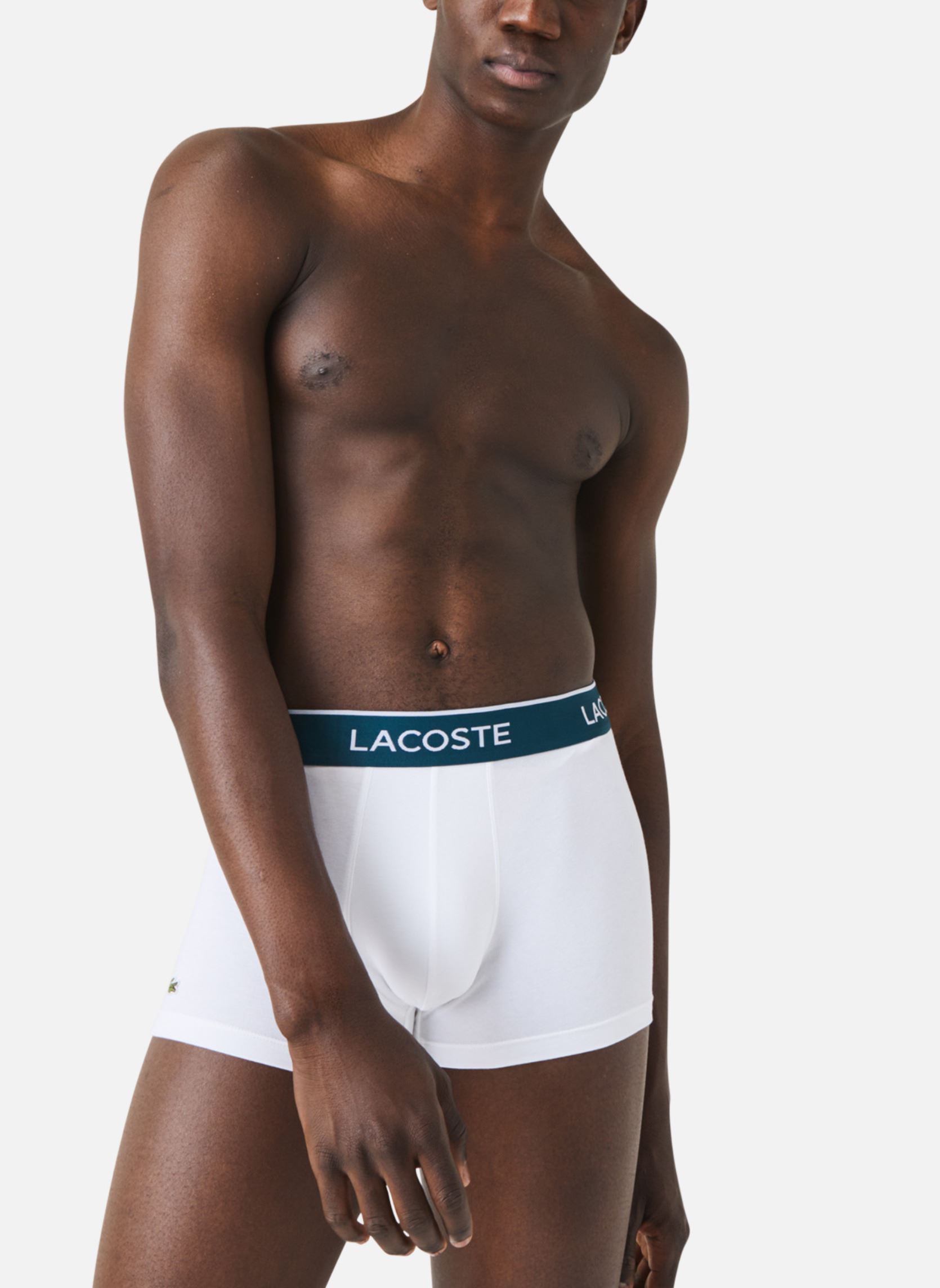 Pantalons Pack De 3 Boxers Courts homme noir Lacoste Pantalons Pack De 3 Boxers Courts homme noir NOIRBLANC-ARGENT CHINE