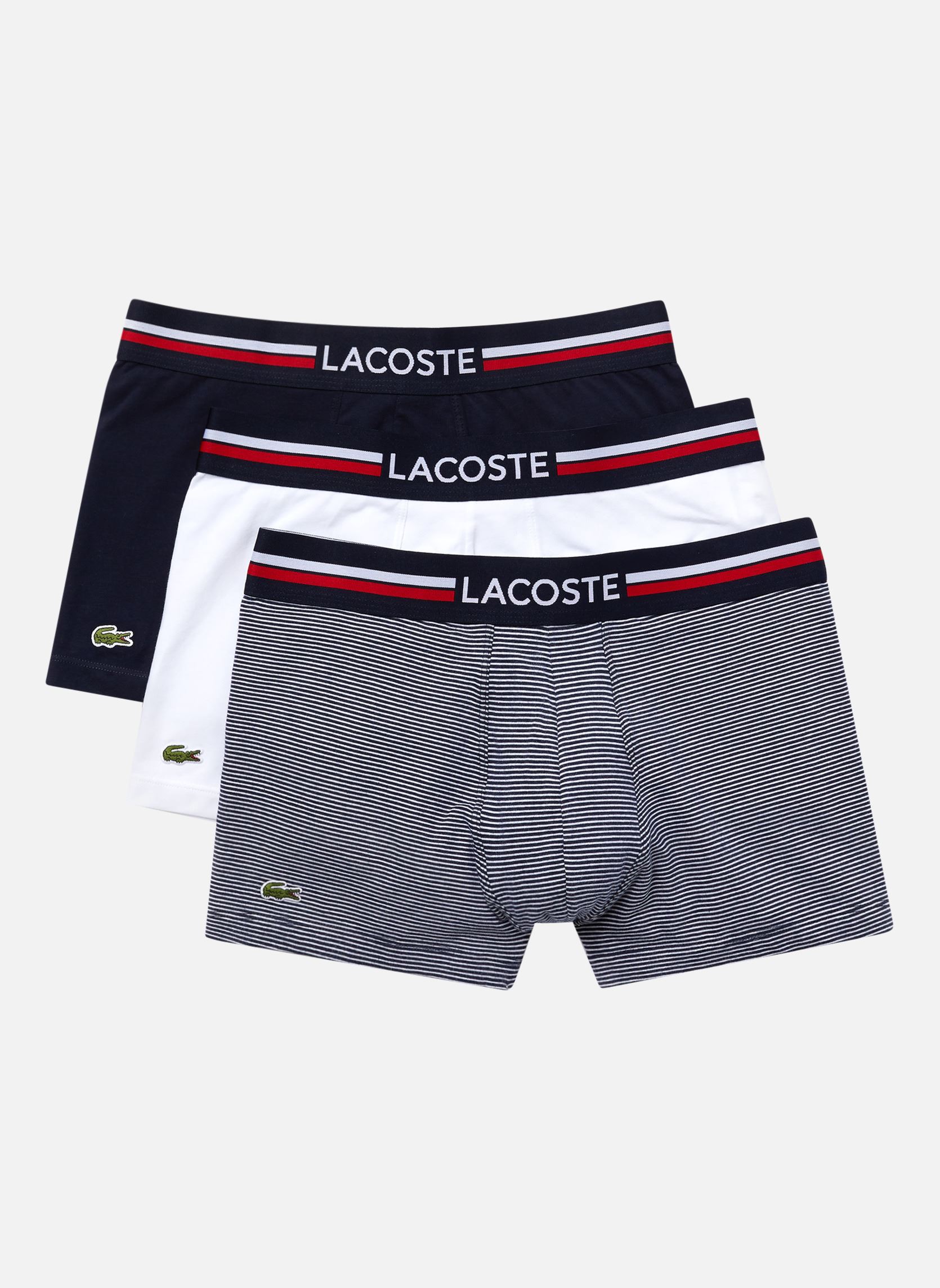 Boxers Lacoste 5H3386 W34 X3 EU / - vue 3