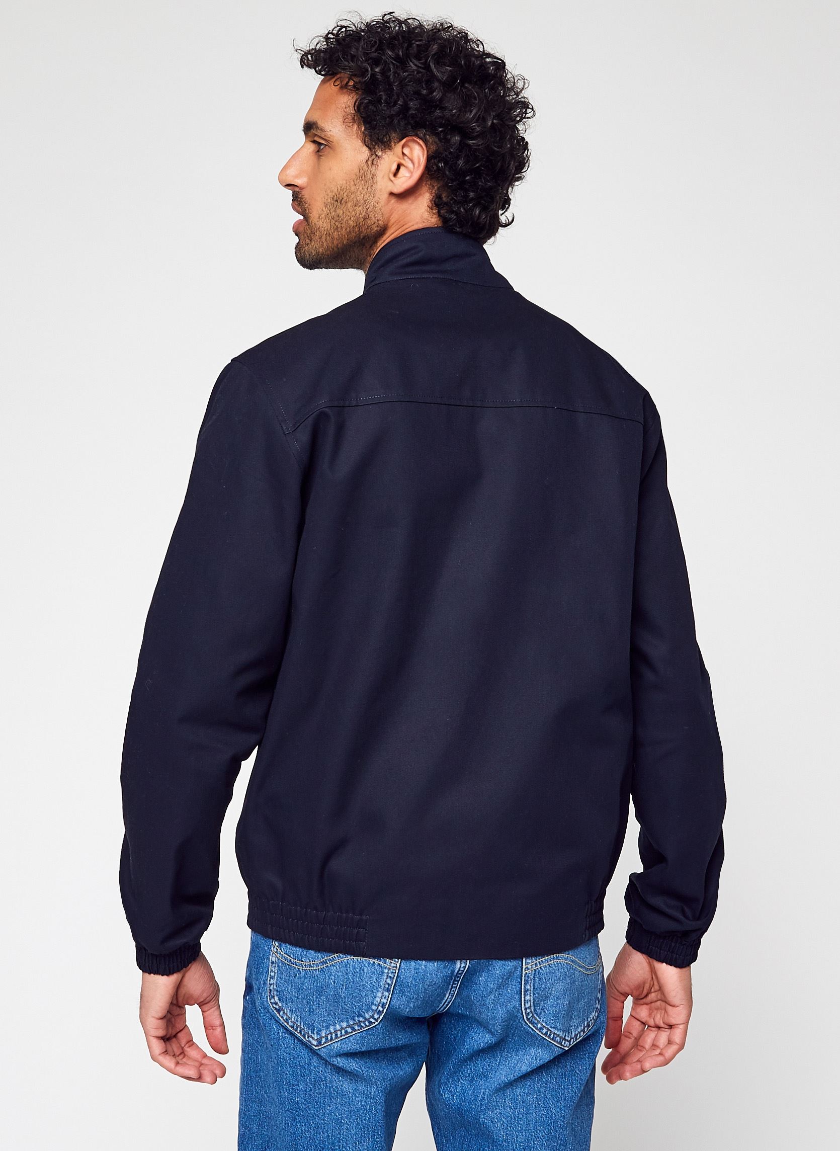 Blousons Harrington Jacket homme bleu Lyle & Scott Blousons Harrington Jacket homme bleu Z271 DARK NAVY
