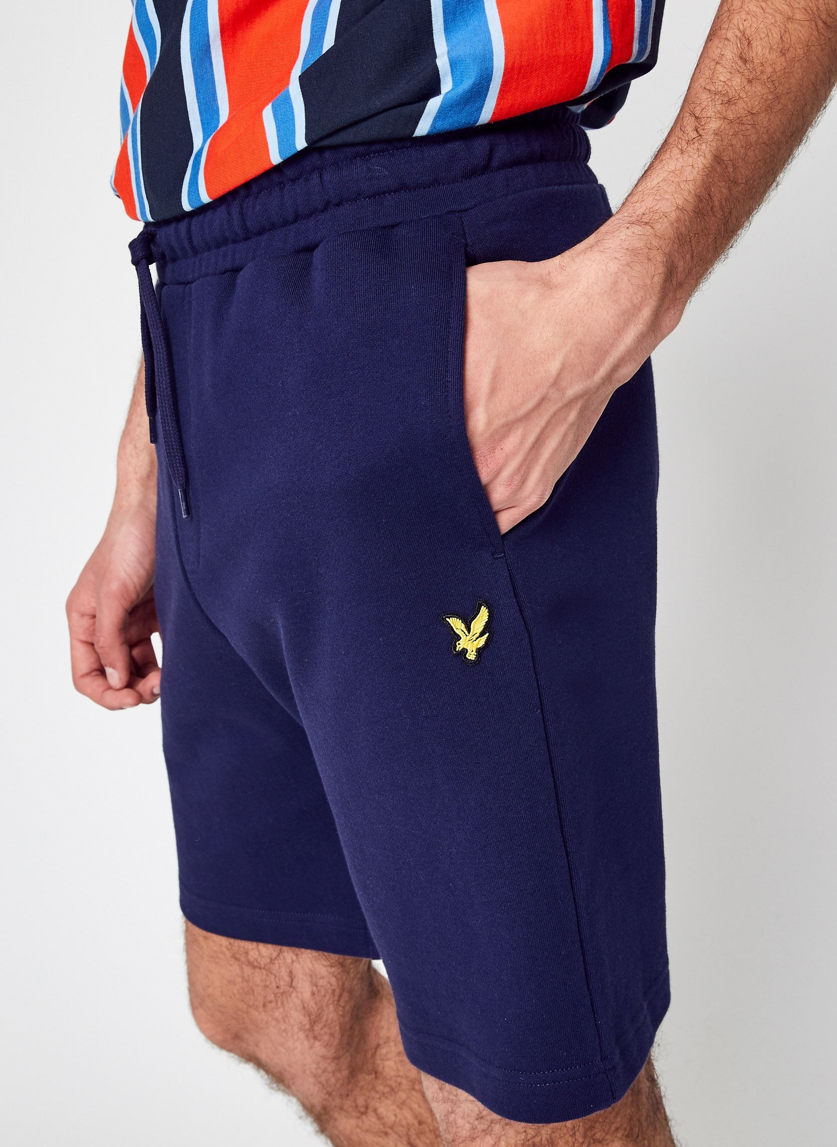 Shorts de sport Sweat Short homme bleu Lyle & Scott Shorts de sport Sweat Short homme bleu Z99 NAVY
