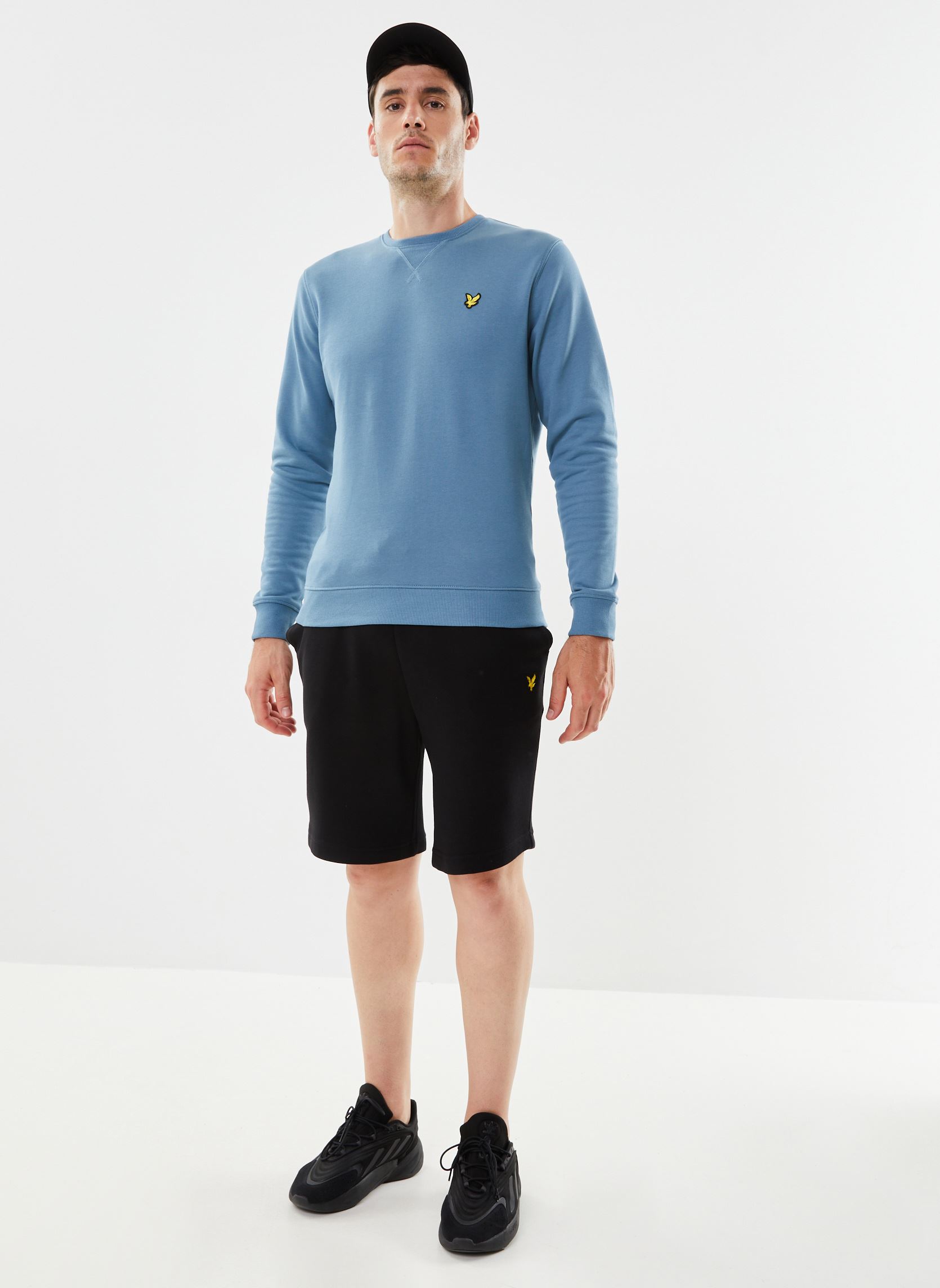 Shorts de sport Sweat Short homme noir Lyle & Scott Shorts de sport Sweat Short homme noir Z865 JET BLACK