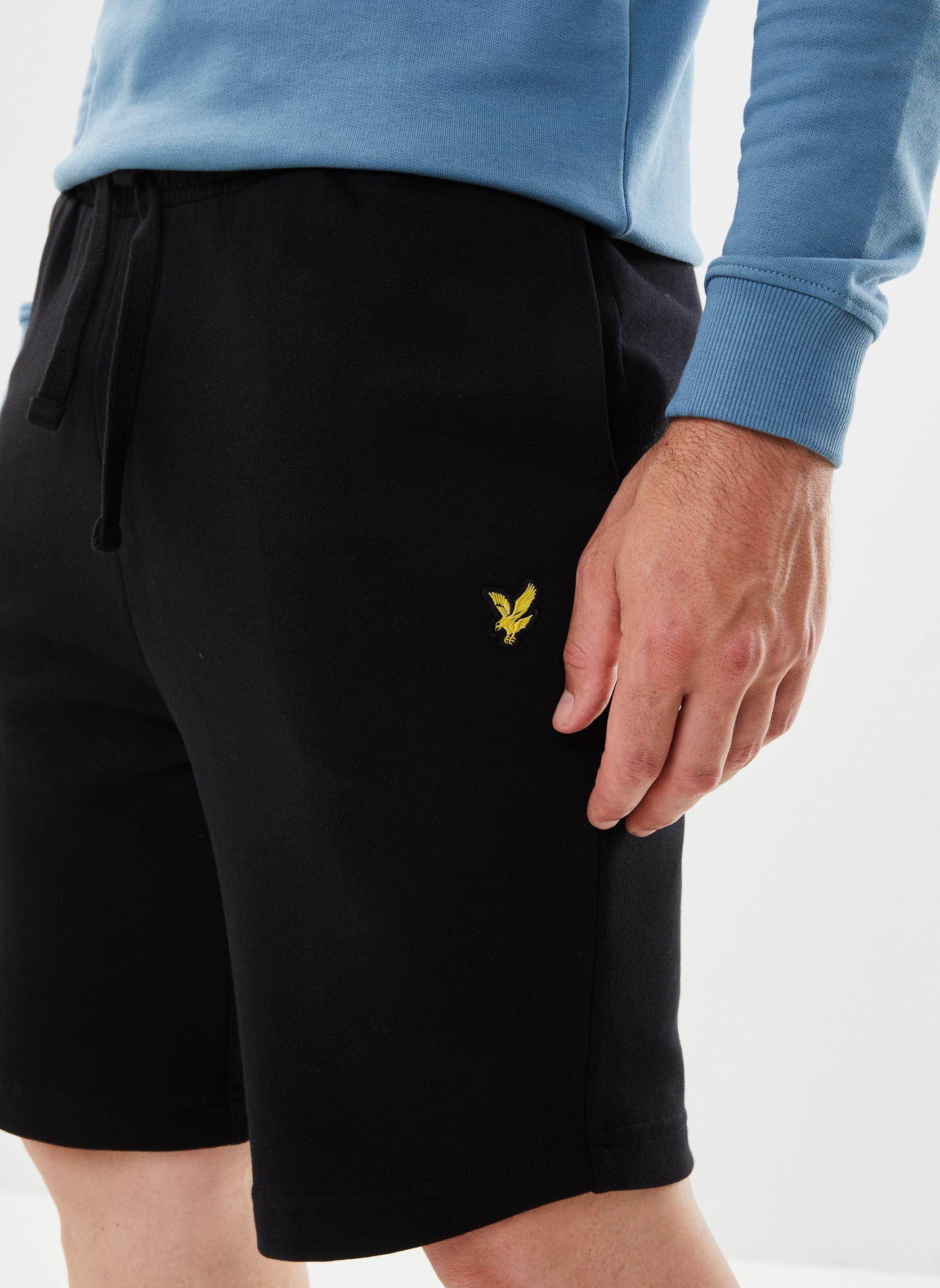 Shorts de sport Sweat Short homme noir Lyle & Scott Shorts de sport Sweat Short homme noir Z865 JET BLACK
