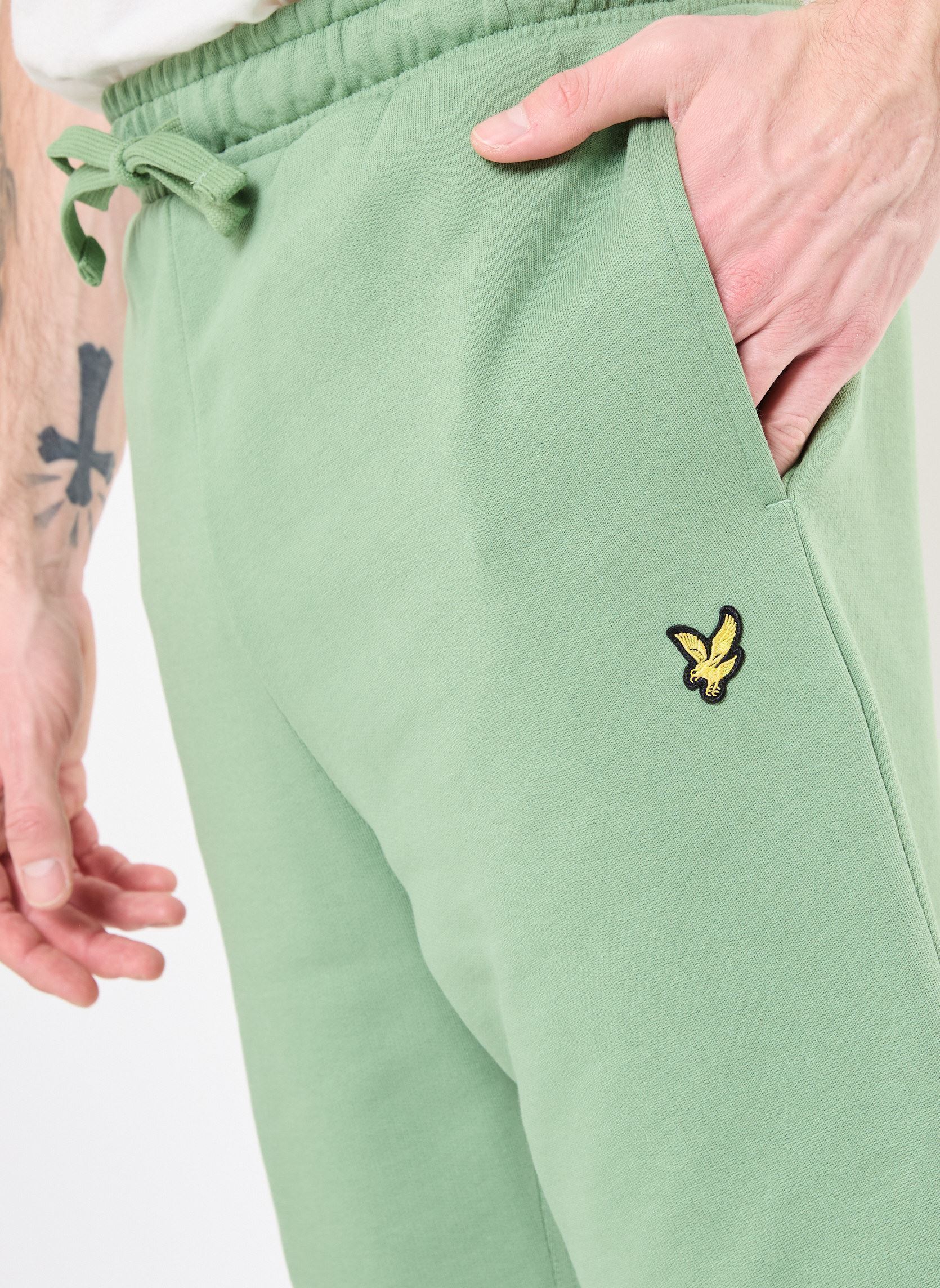 Shorts de sport Sweat Short homme vert Lyle & Scott Shorts de sport Sweat Short homme vert SMOKE GREEN