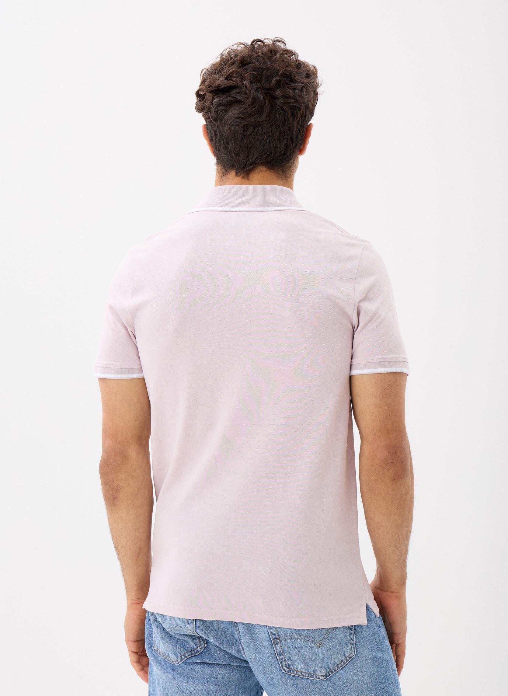 Polos Tipped Polo Shirt homme blanc Lyle & Scott Polos Tipped Polo Shirt homme blanc IRIS/ WHITE