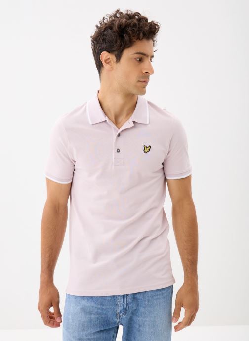 Lyle & Scott Poloshirts Tipped Polo Shirt herren weiß