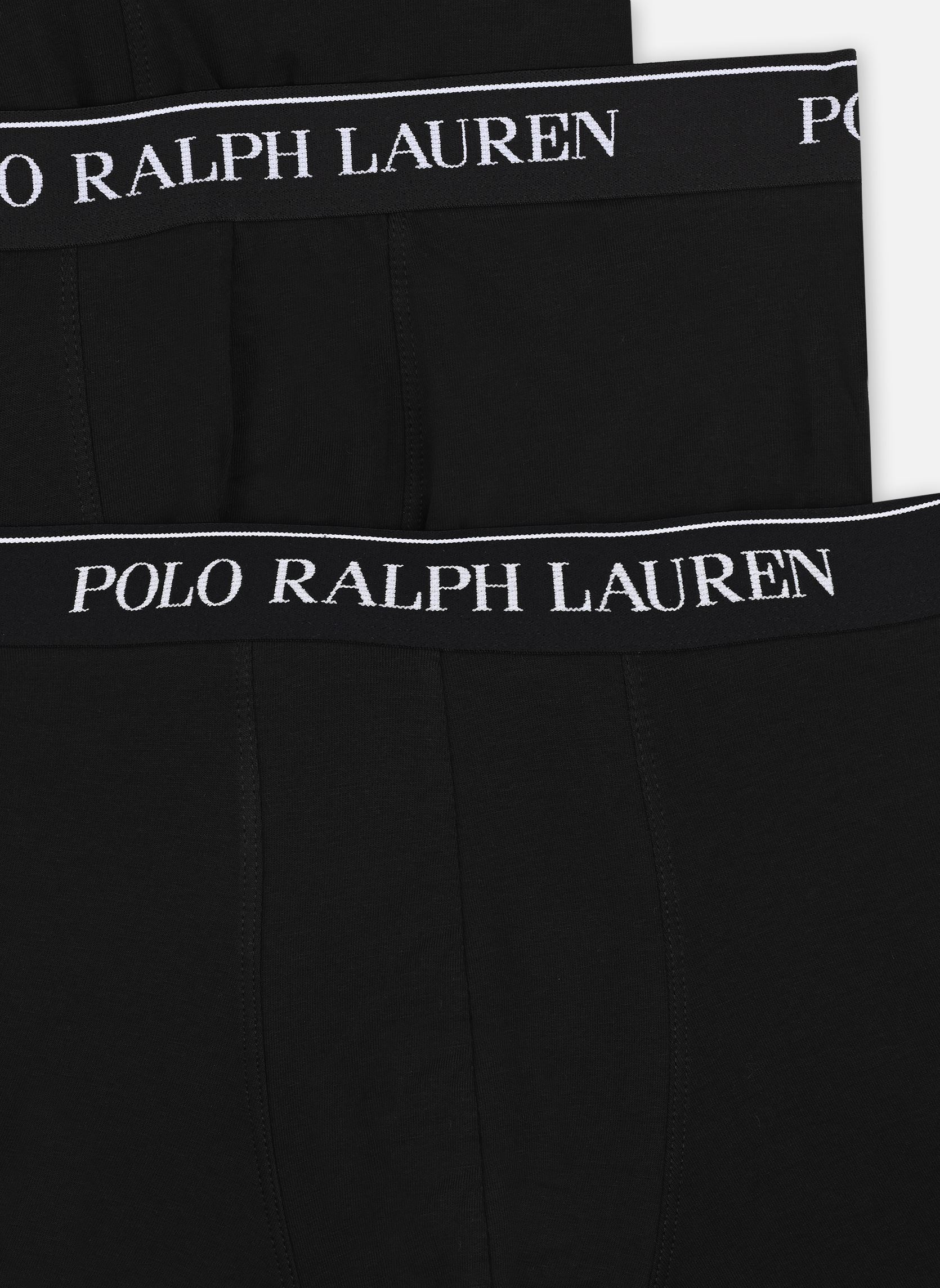 Pantalons 5 slips-boxers classiques coton stretch homme noir Polo Ralph Lauren Pantalons 5 slips-boxers classiques coton stretch homme noir 5PK BLACK