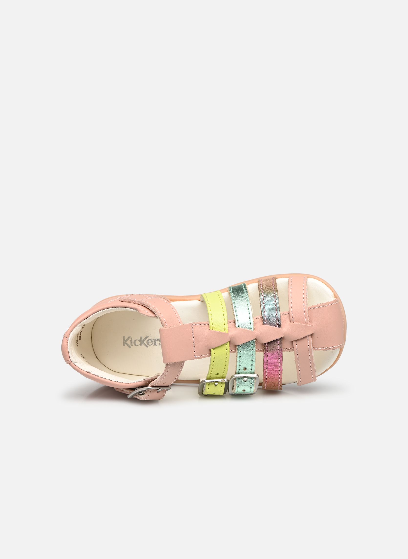 Sandales Bigfor fille rose Kickers Sandales Bigfor fille rose ROSE CLAIR MULTICO