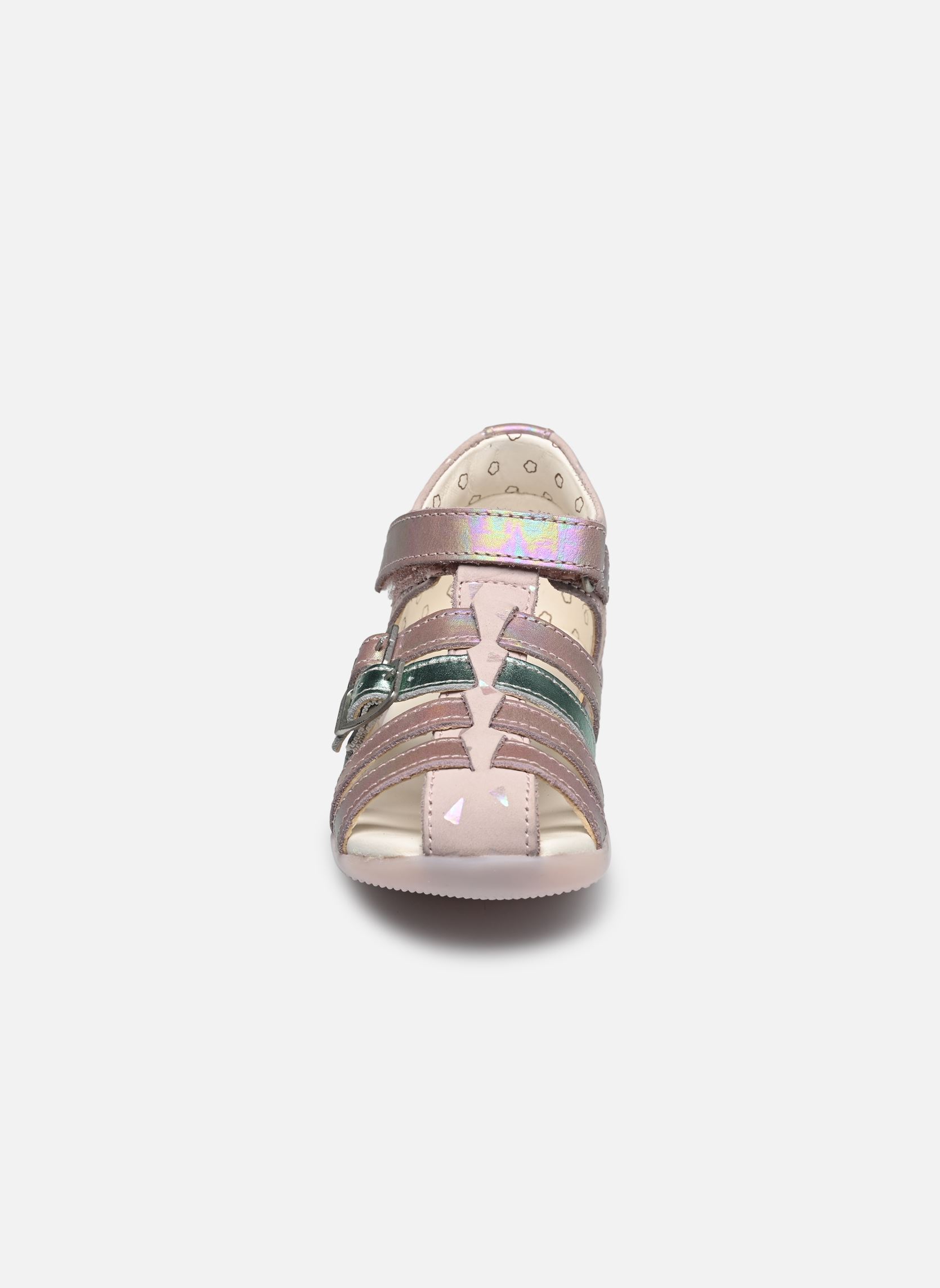 Sandales Bigkro fille rose Kickers Sandales Bigkro fille rose ROSE CLAIR PLUMETIS