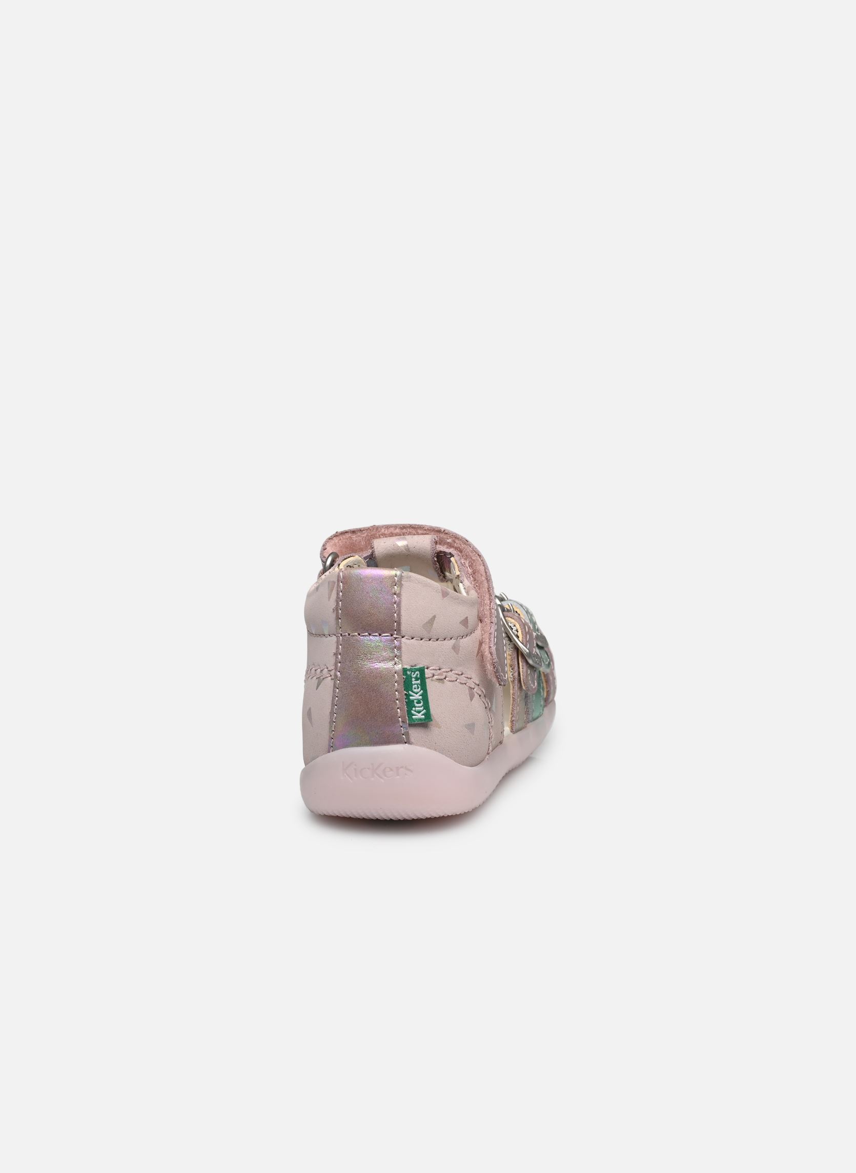 Sandales Bigkro fille rose Kickers Sandales Bigkro fille rose ROSE CLAIR PLUMETIS